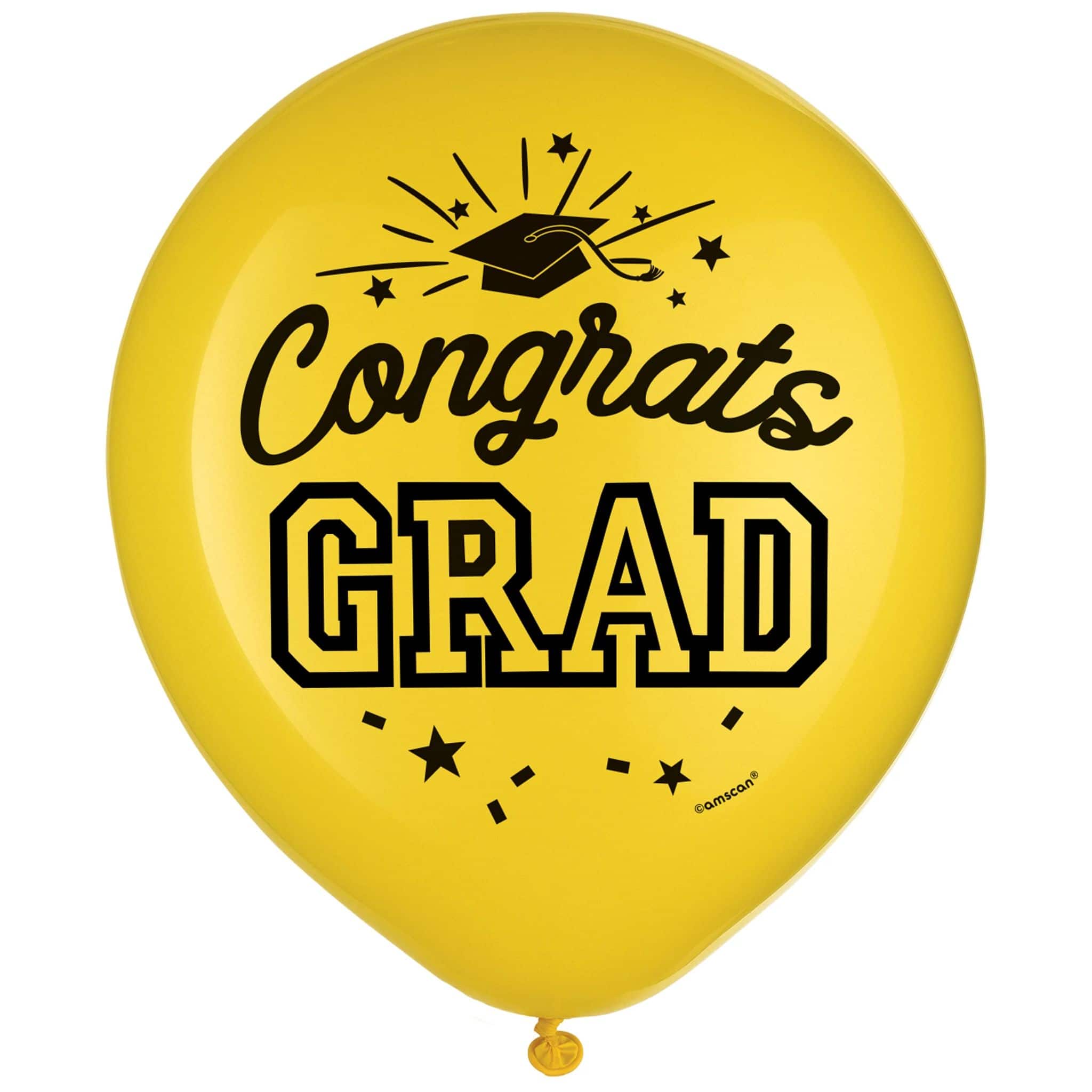 12&#x22; Congrats Grad Latex Balloons, 45ct.