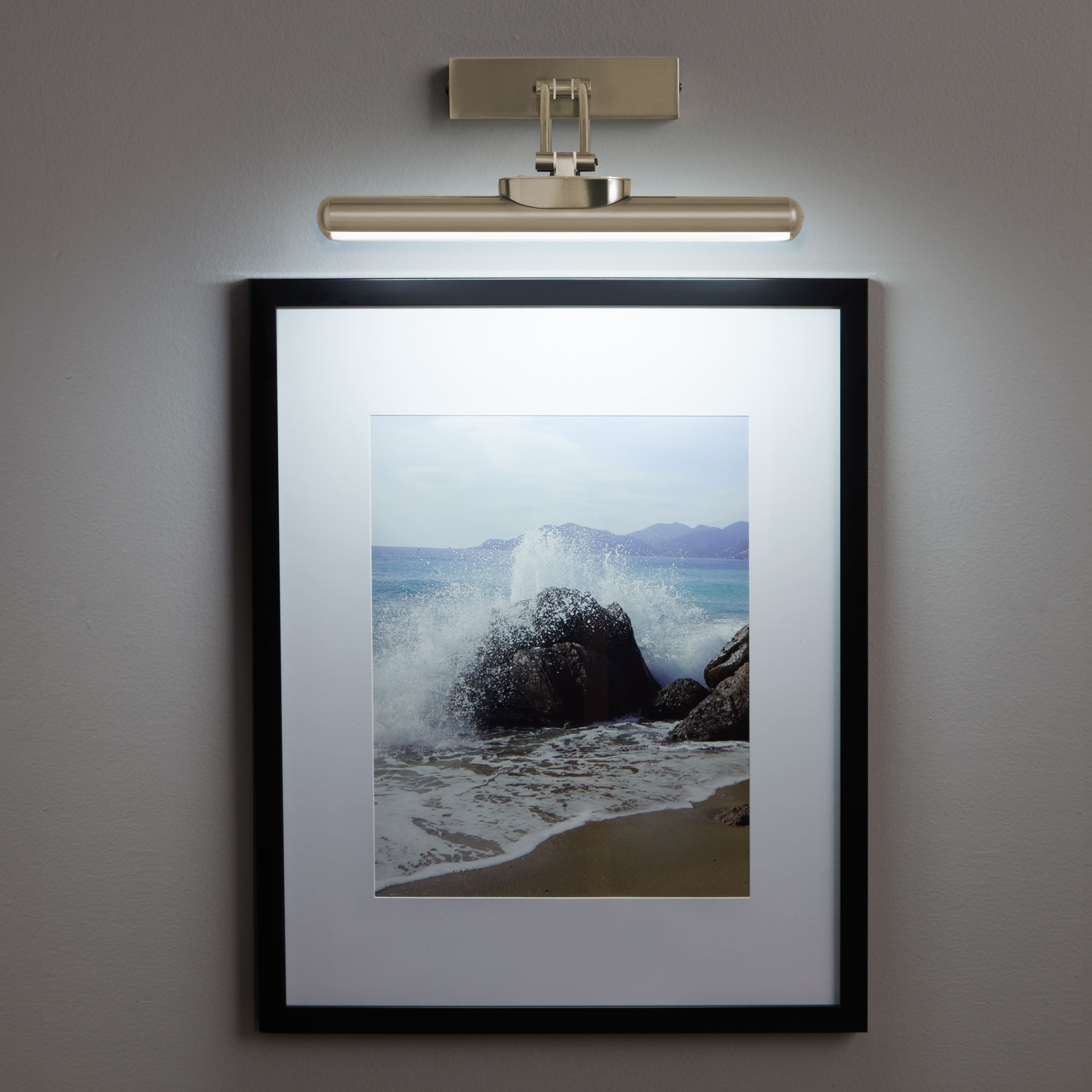 6 Pack: Rechargeable LED Wall-Mounted Gallery Light by Studio Décor®