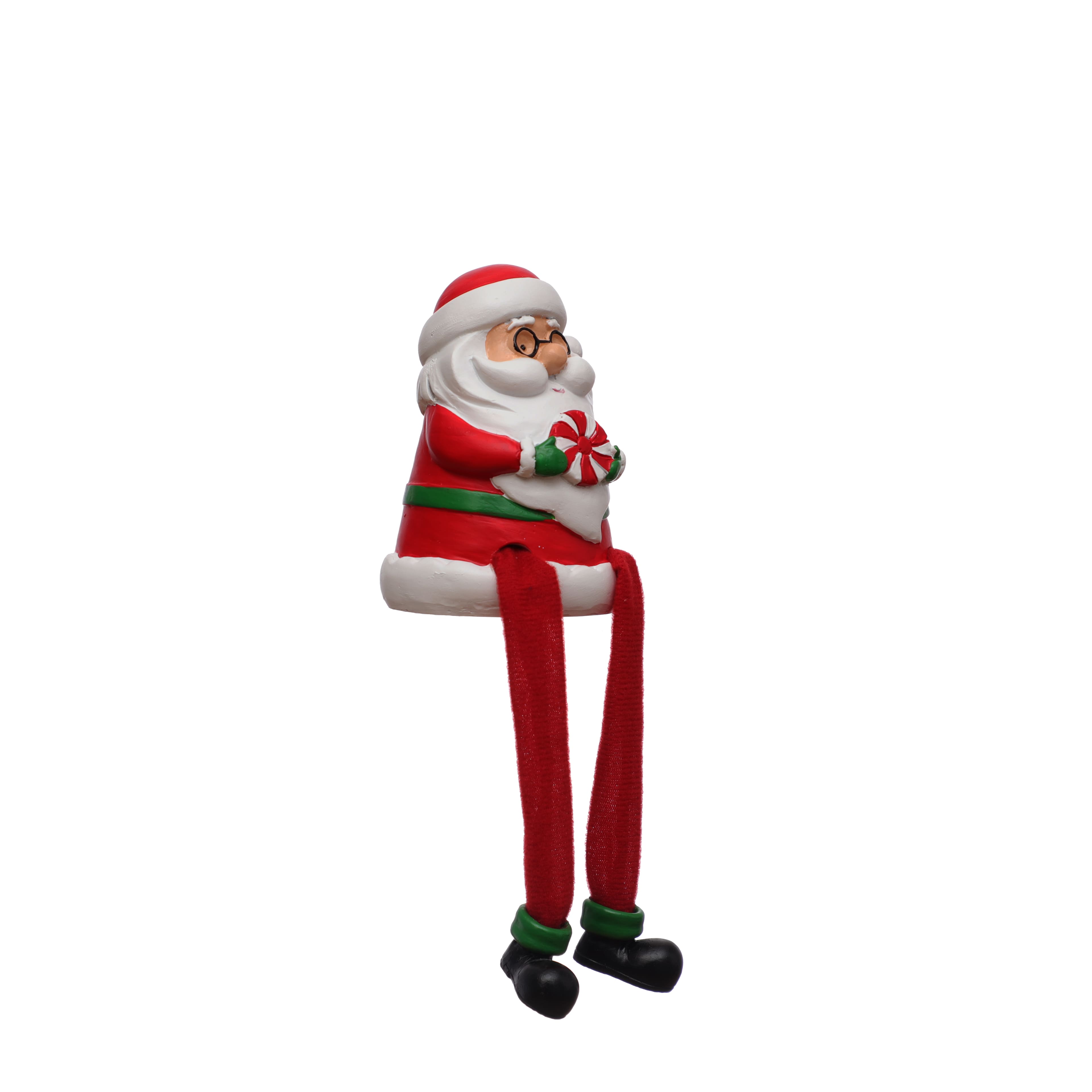 4&#x22; Sitting Santa Dangle Legs Tabletop D&#xE9;cor by Ashland&#xAE;