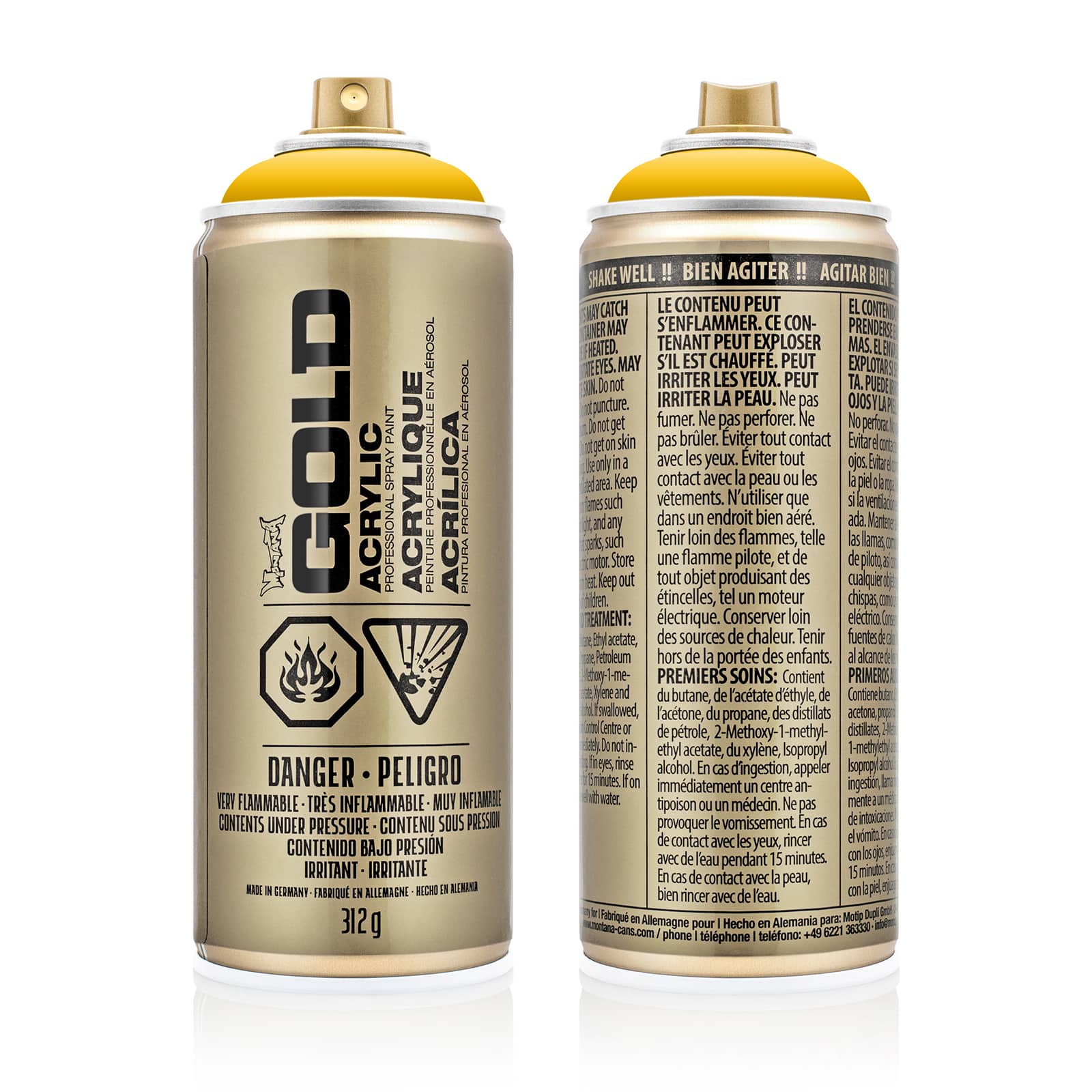 Montana&#x2122; Gold Acrylic Professional Spray Paint