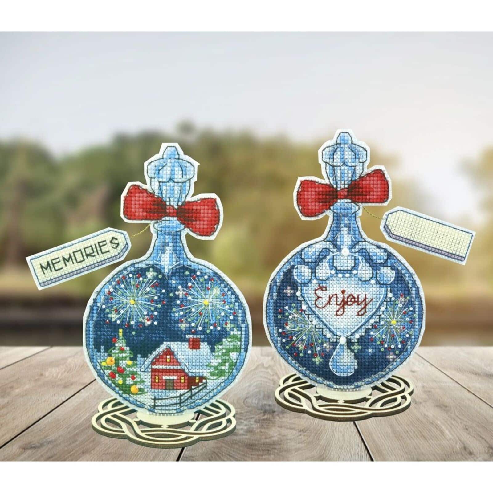 Crystal Art Plastic Canvas Counted Cross Stitch Kit Scent Of Life