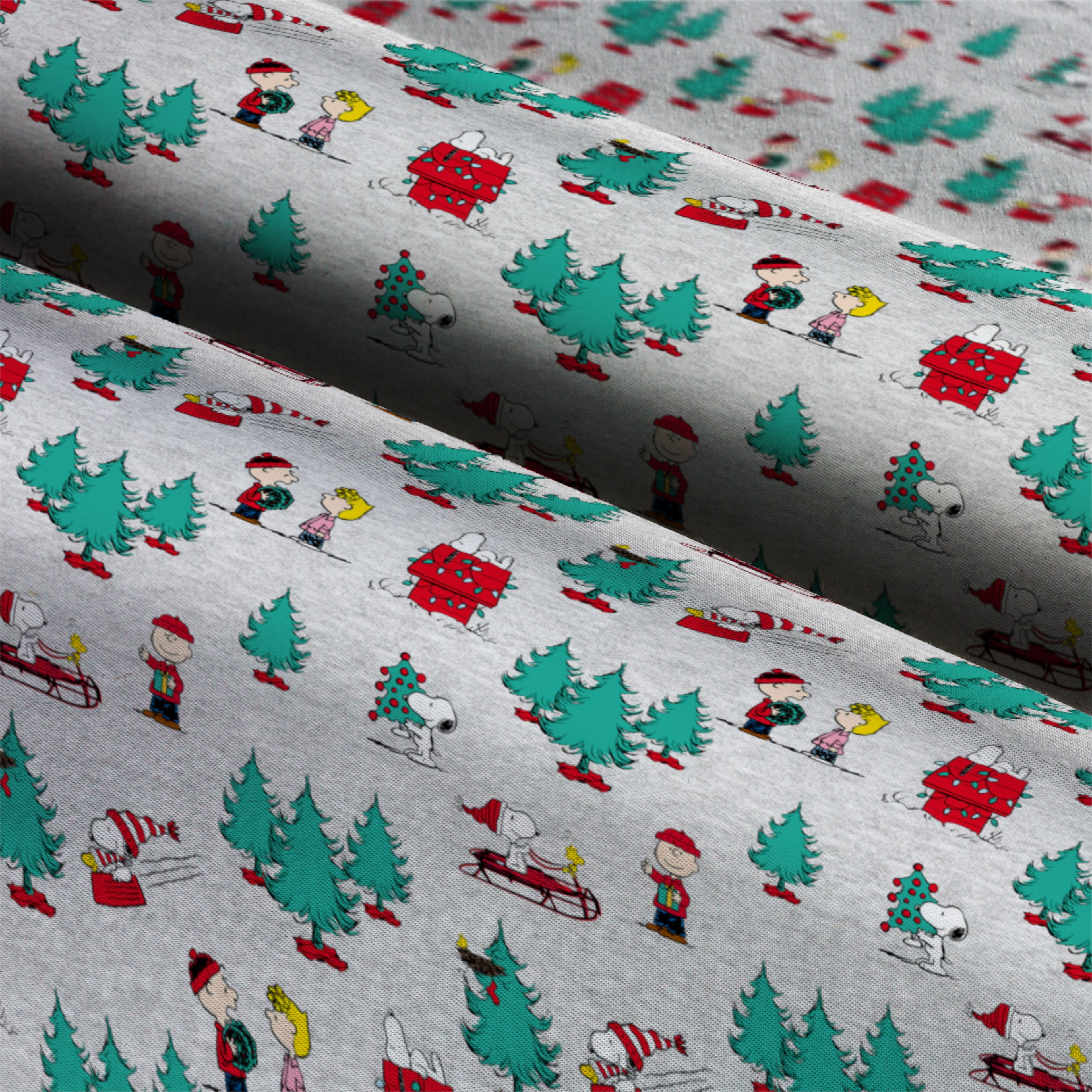 Peanuts&#xAE; Christmas Trees Cotton Fabric