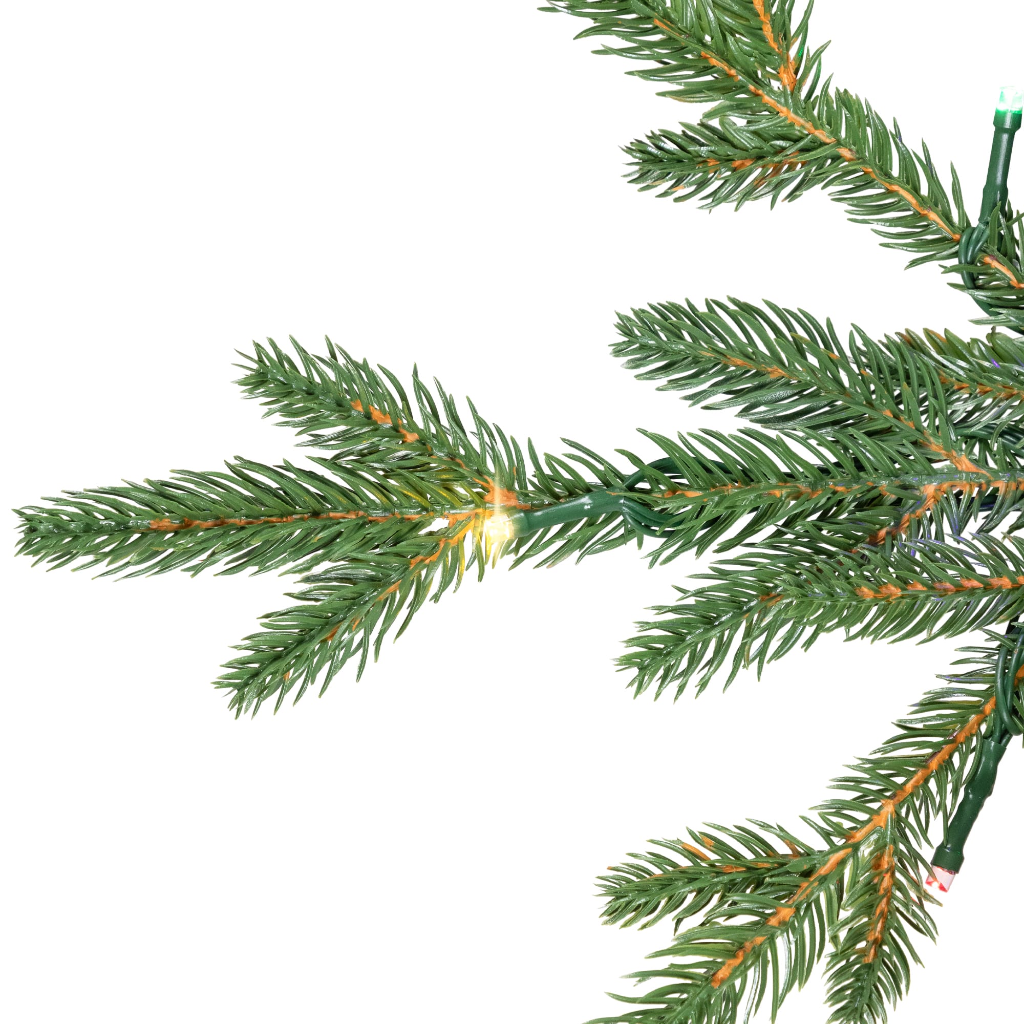 9ft. Pre-Lit Real Touch™️Breckenridge Pine IPT Artificial Christmas Tree, Dual Color LED Lights