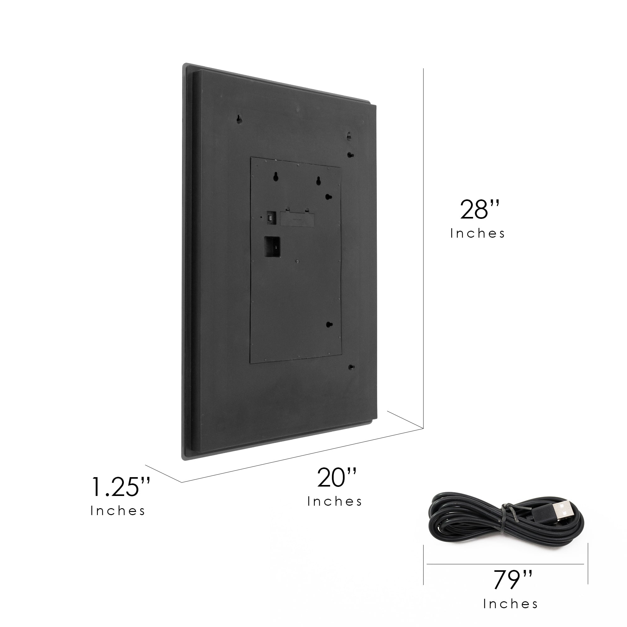 Head West LED Vanity Touch Sensor Wall Mirror