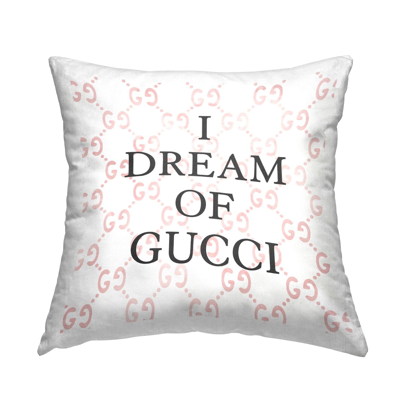 Stupell Industries Trendy Upscale Fashion Brand Glam Phrase Throw Pillow, 18" x 18"