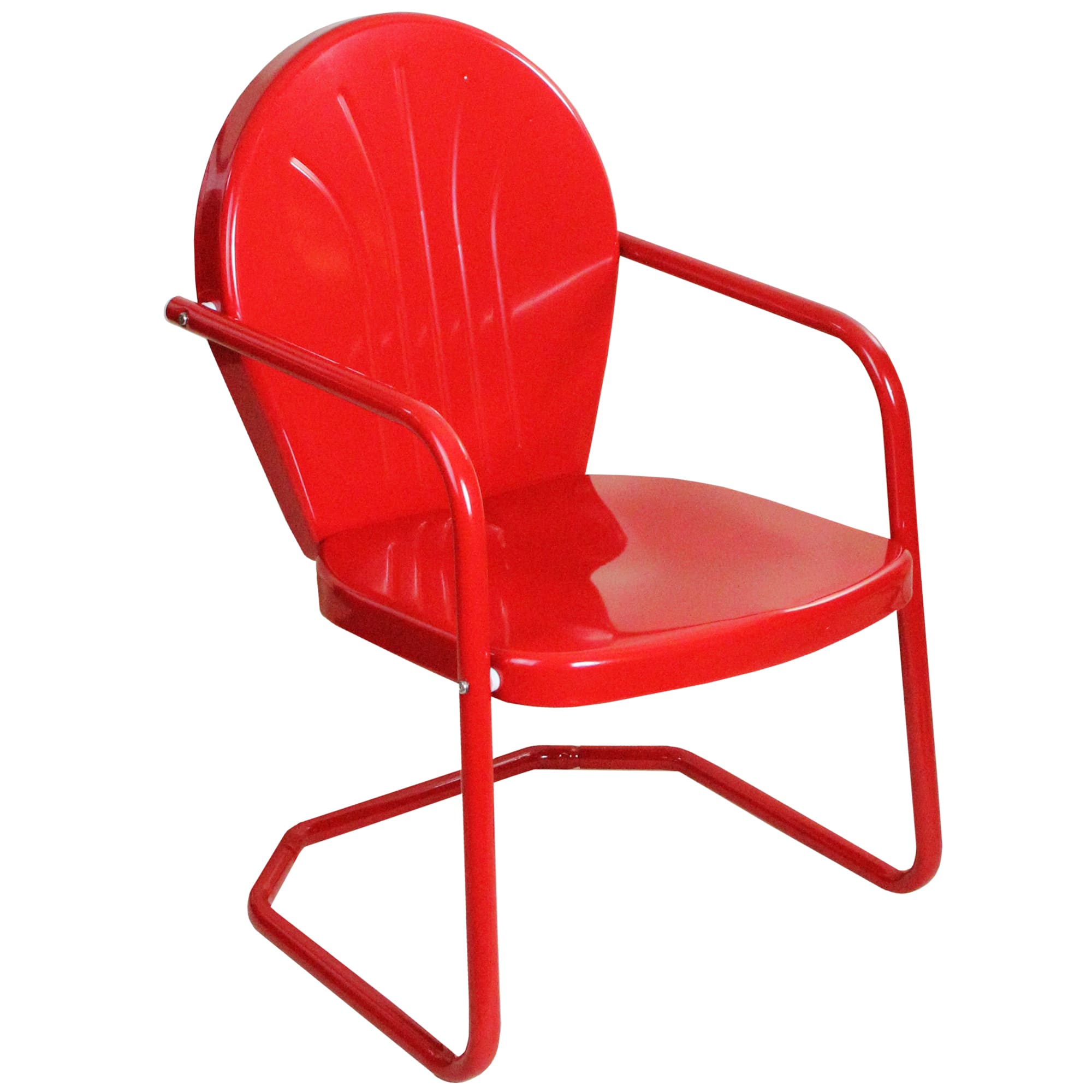 34&#x22; Outdoor Retro Tulip Armchair