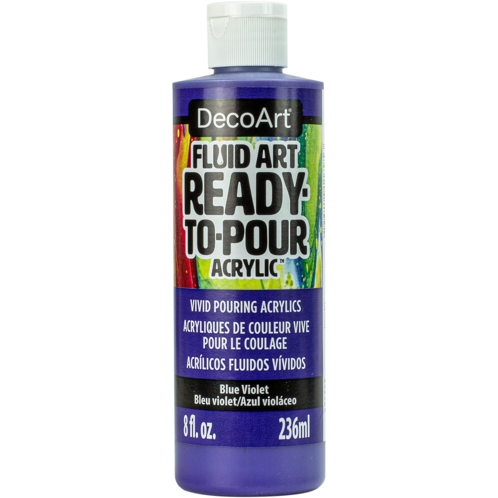 DecoArt&#xAE; Fluid Art Ready-to-Pour Acrylic&#x2122; Paint, 8oz.