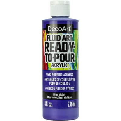 DecoArt® Fluid Art Ready-to-Pour Acrylic™ Paint, 8oz. image