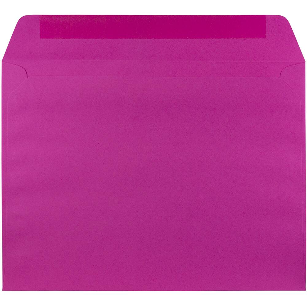 25/Pack 228.6 x 304.8 mm - Dark Purple 9 x 12 JAM PAPER Booklet Premium Envelopes