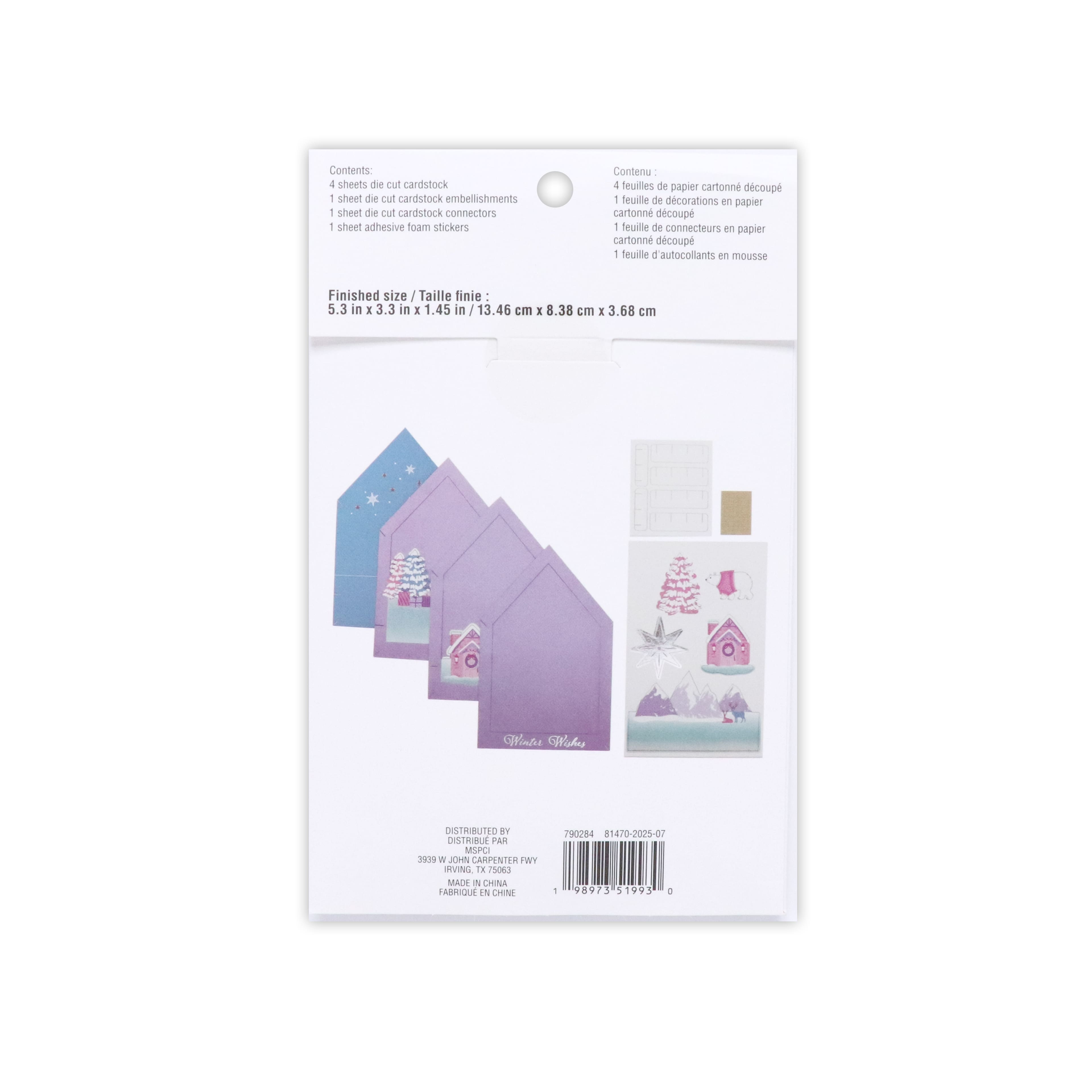 Winter Forest Paper Diorama Kit by Recollections&#x2122;
