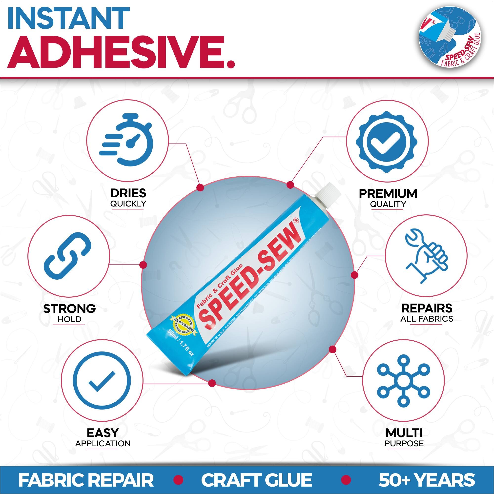 Speed-Sew Fabric &#x26; Craft Glue