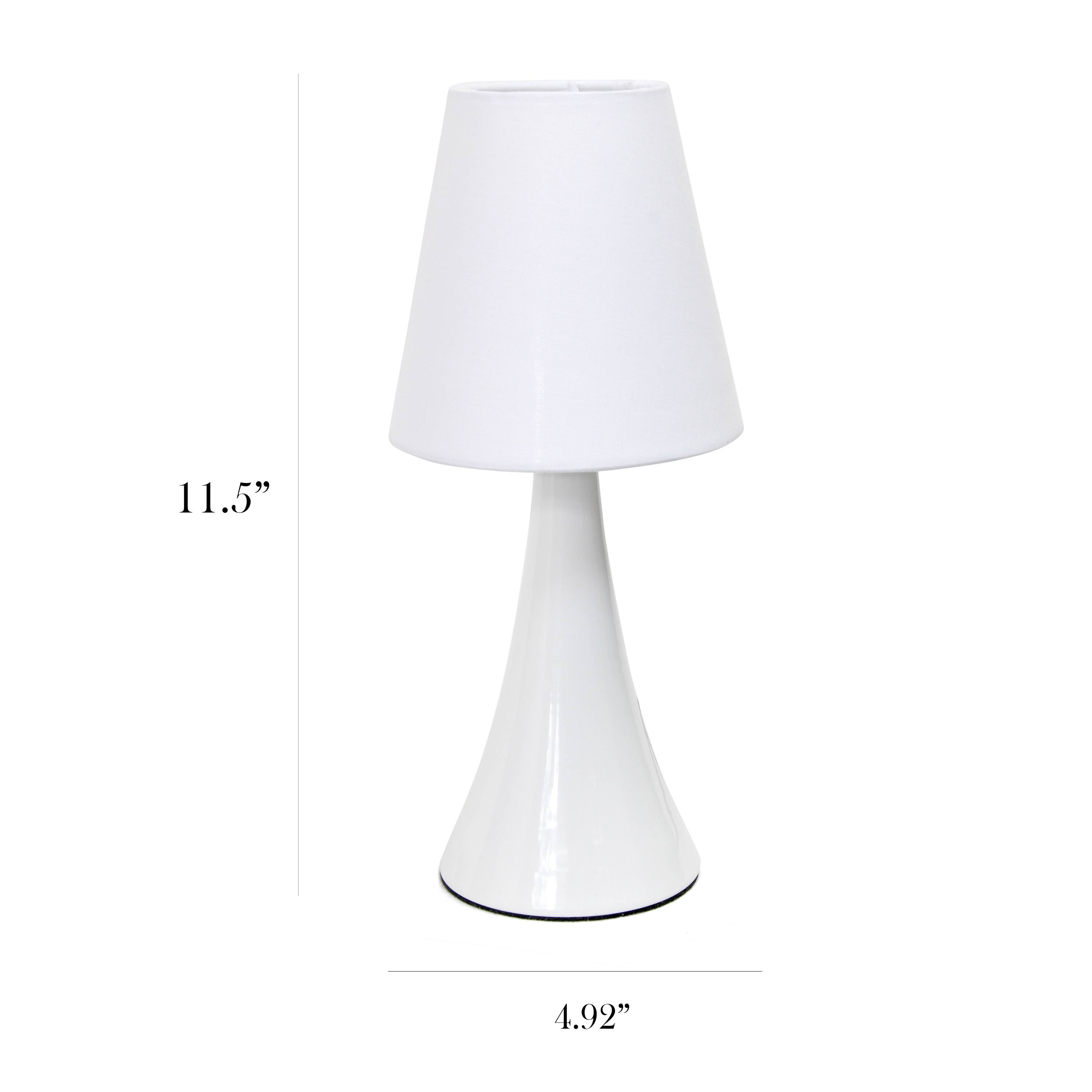 Simple Designs&#x2122; Valencia Colors 2-Pack Mini Touch Table Lamp Set