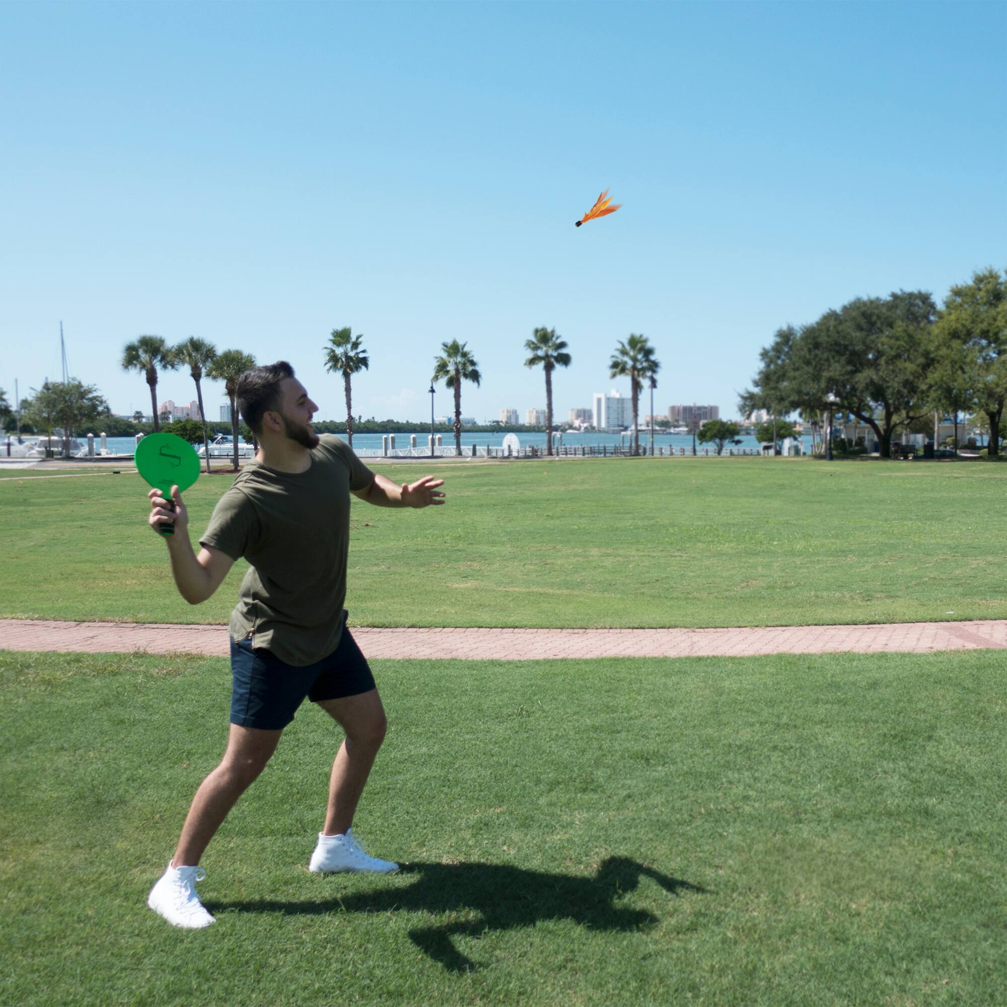 Funsparks&#xAE; Jazzminton&#xAE; Select Paddle Ball Game