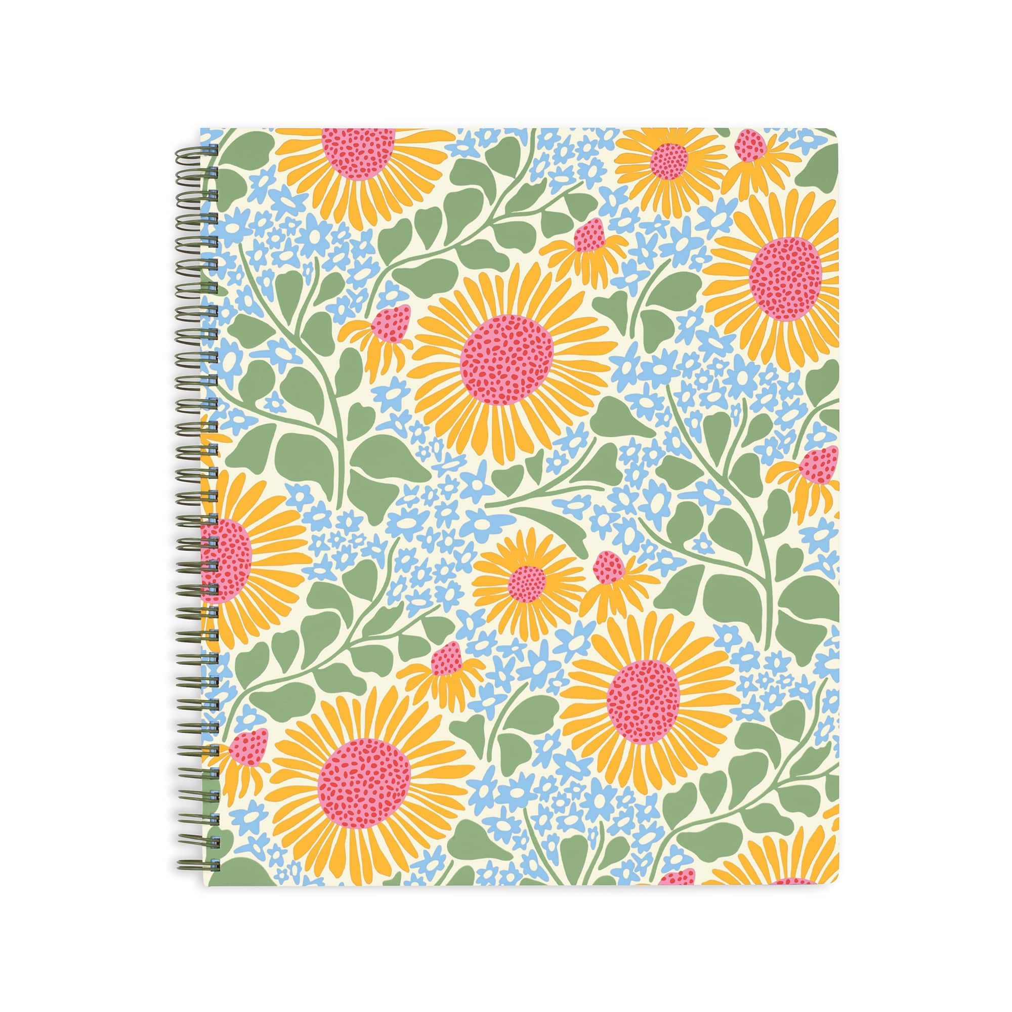 Steel Mill &#x26; Co.&#xAE; Sunflower Large Notebook