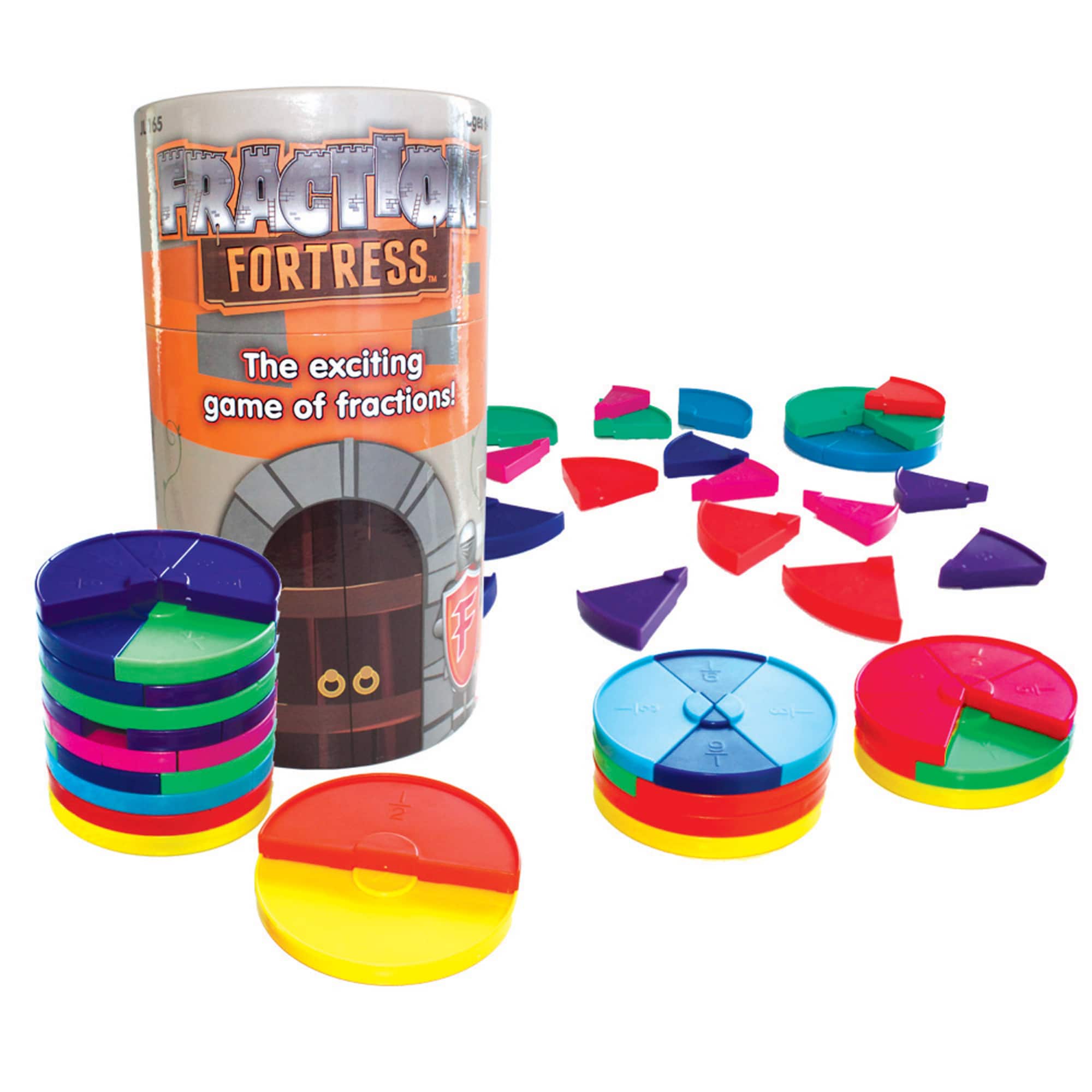 Junior Learning® Fraction Fortress The Exciting Game of Fractions!