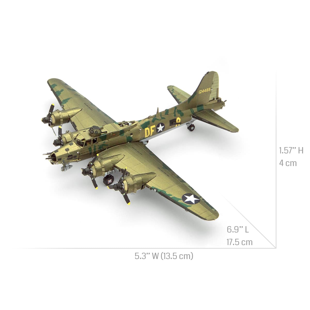 Metal Earth&#xAE; B-17 Flying Fortress&#x2122; Steel Model Kit