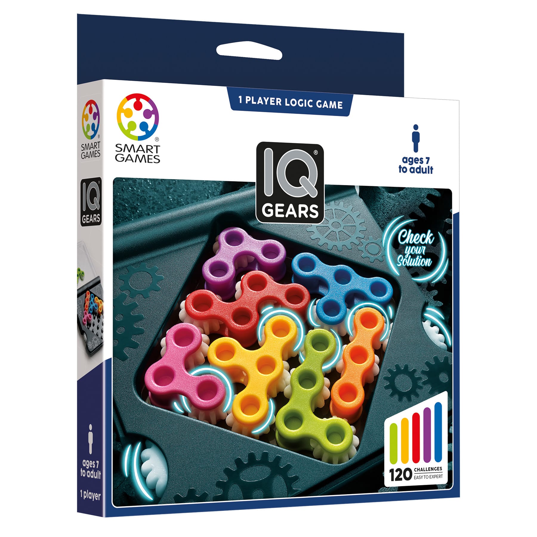 SmartGames® IQ Gears Game, 120 Challenges | Michaels
