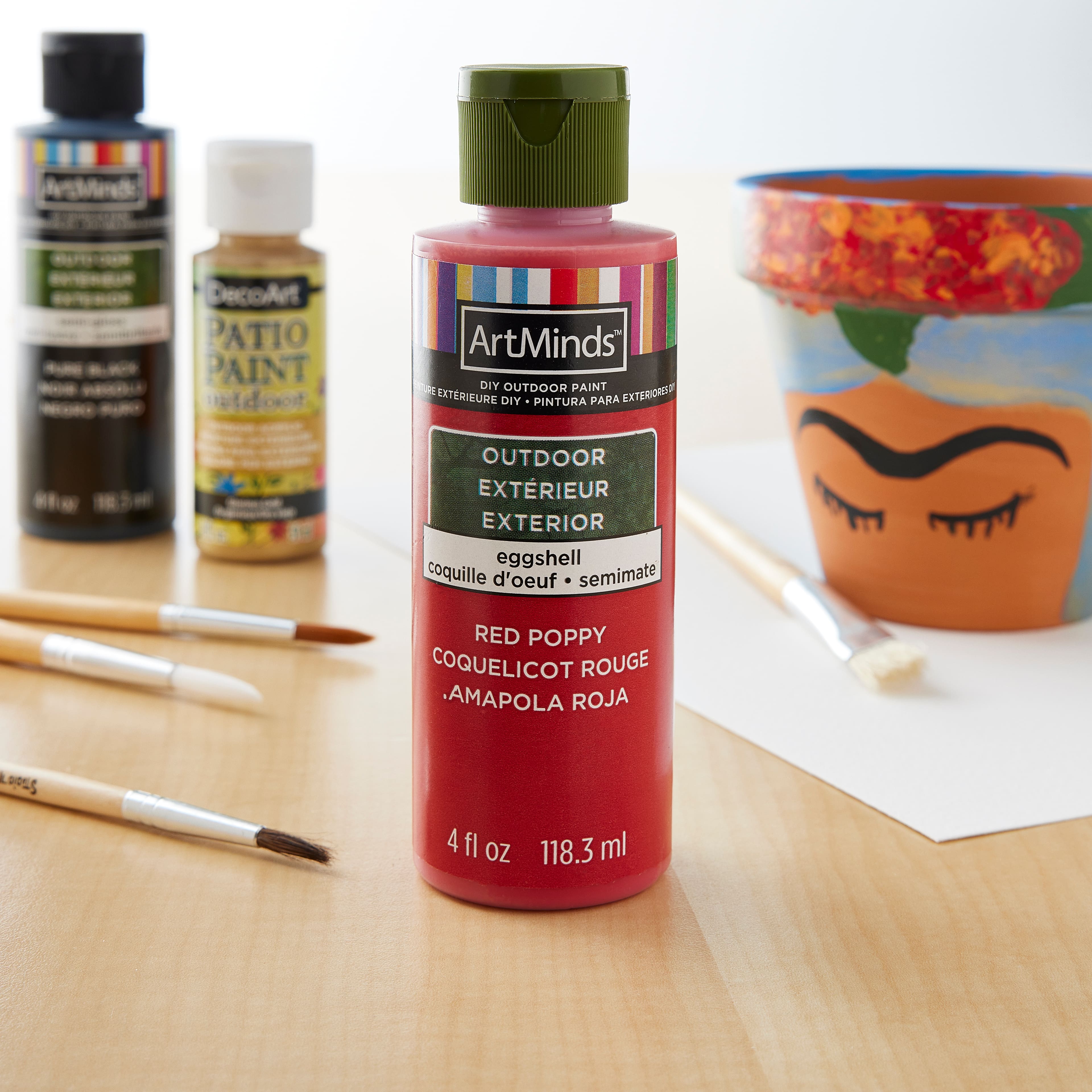 12 Pack: DIY Outdoor Paint by ArtMinds&#x2122;, 4oz.