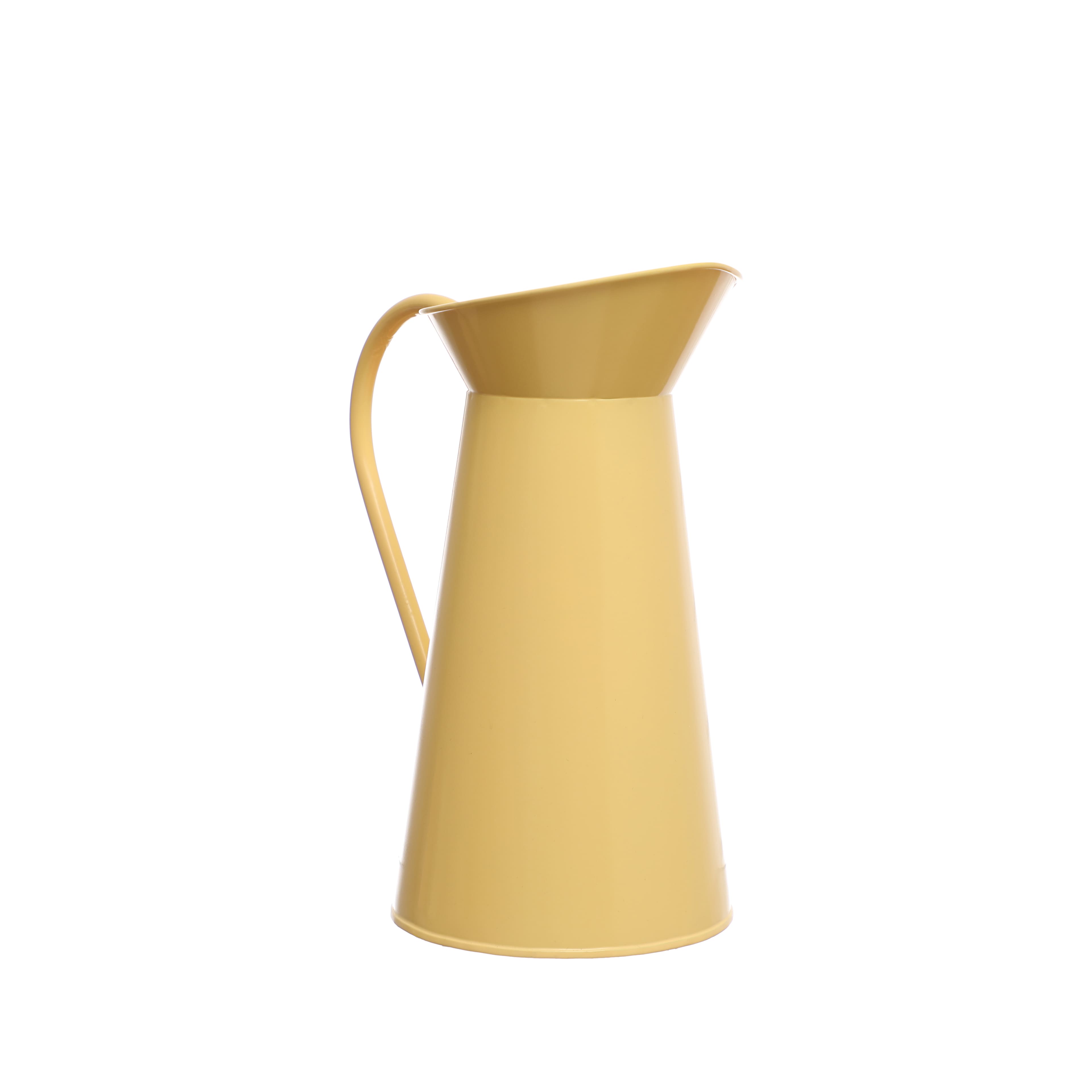 9&#x22; Easter Yellow Iron Pitcher by Ashland&#xAE;