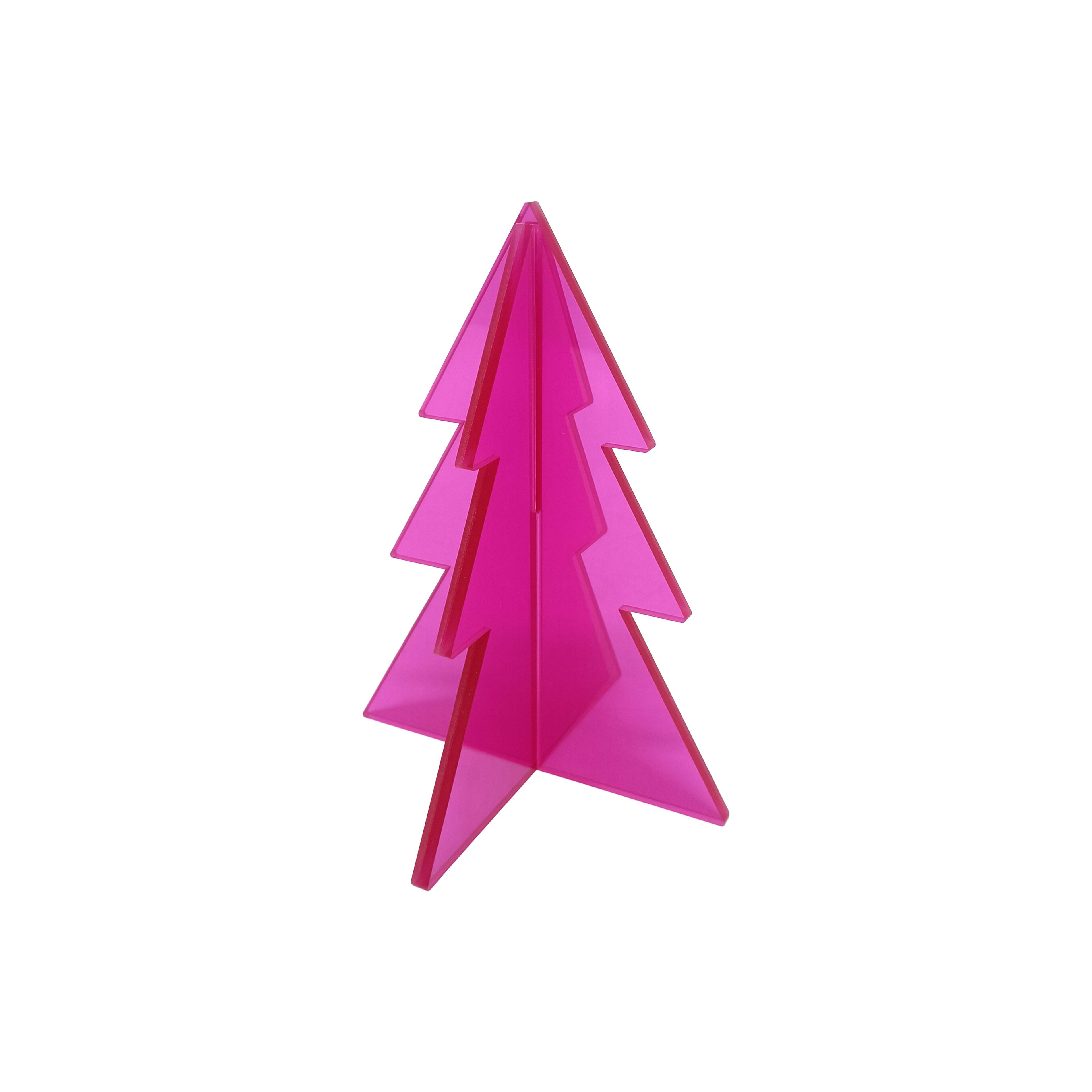 Arbre de table en acrylique rose de 14,5 cm d&#x27;Ashland