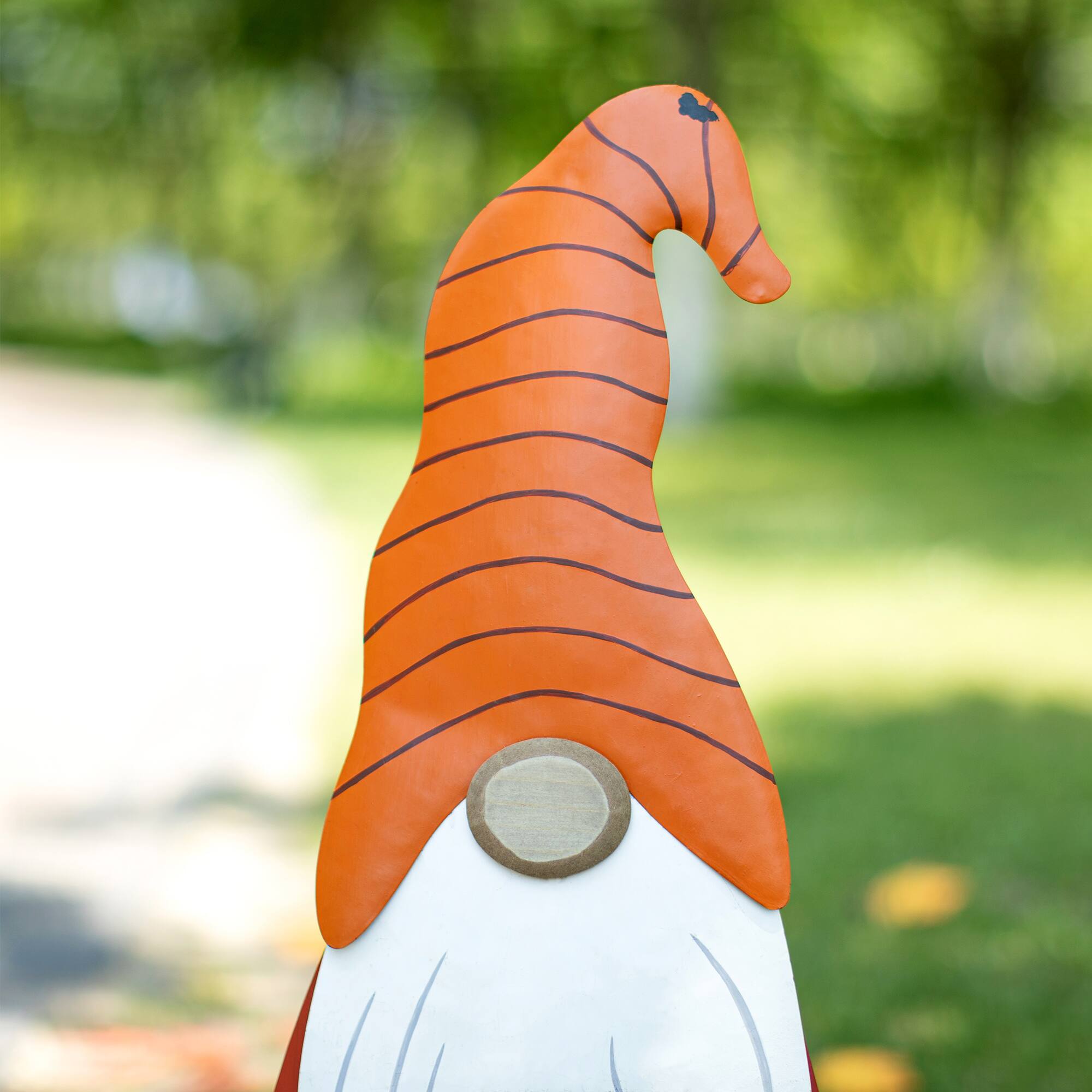Glitzhome&#xAE; Gnome Family Metal Yard Stake or Standing D&#xE9;cor Set