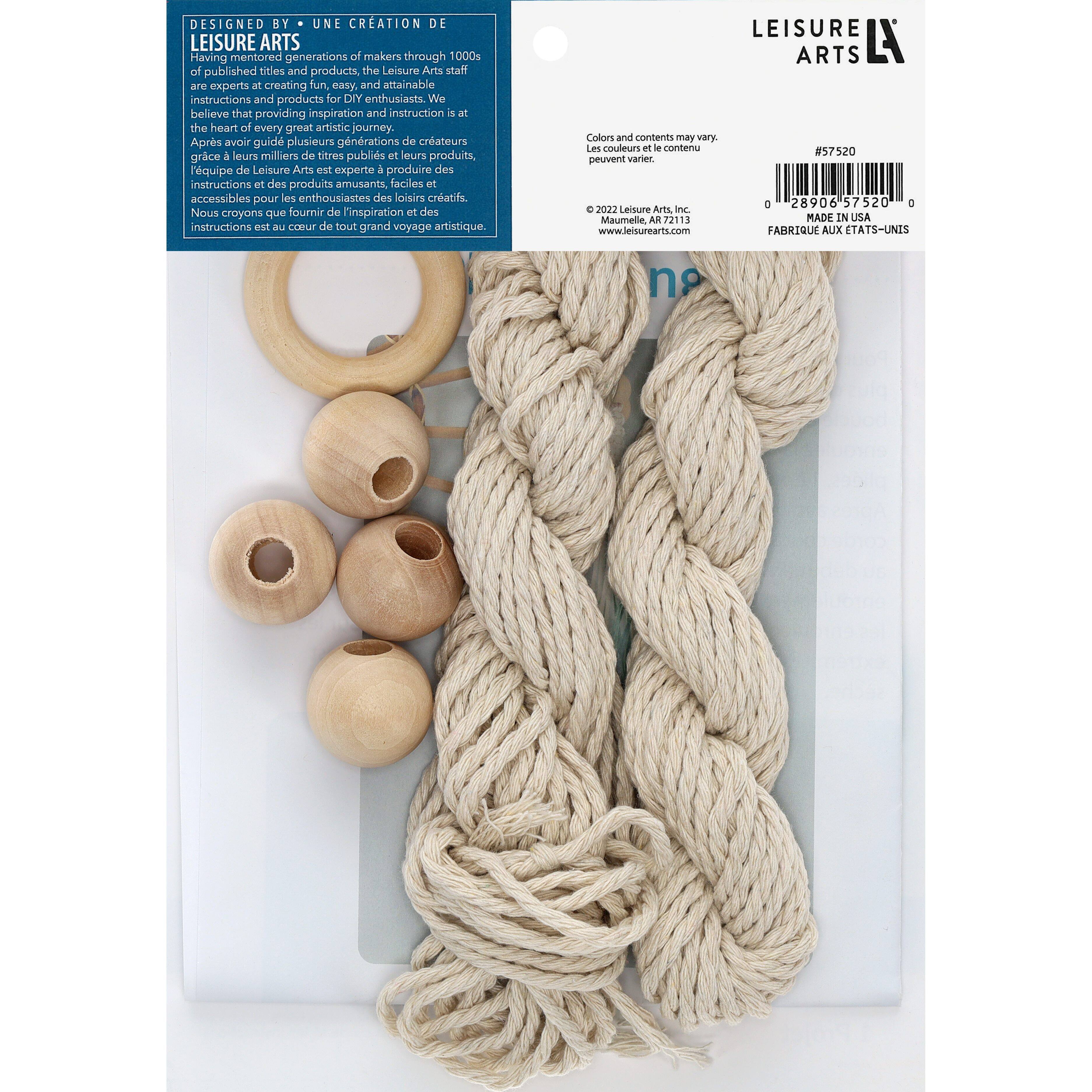 Leisure Arts&#xAE; Plant Hanger Macram&#xE9; Project Kit