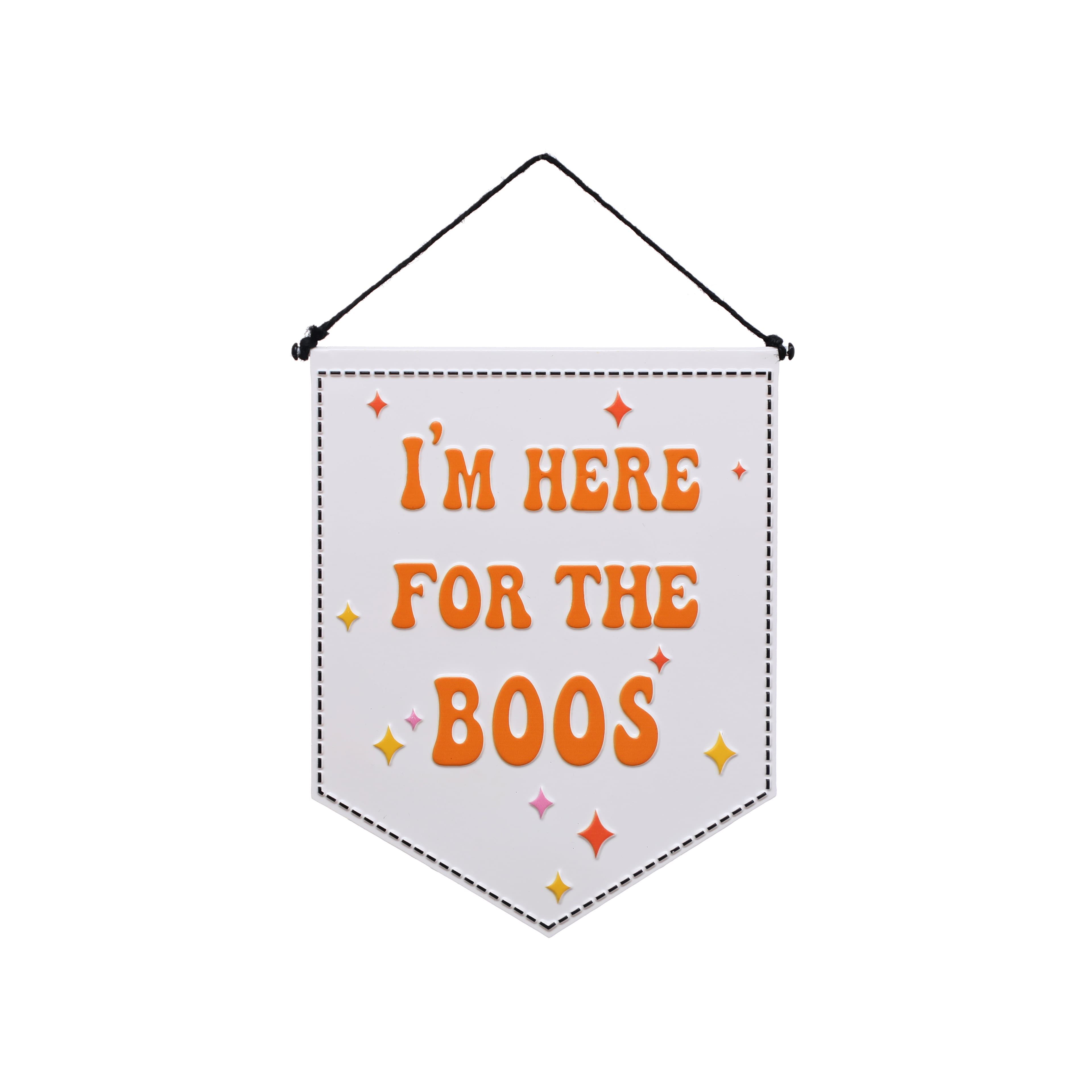 10&#x22; I&#x27;m Here For The Boos Metal Banner by Ashland&#xAE;