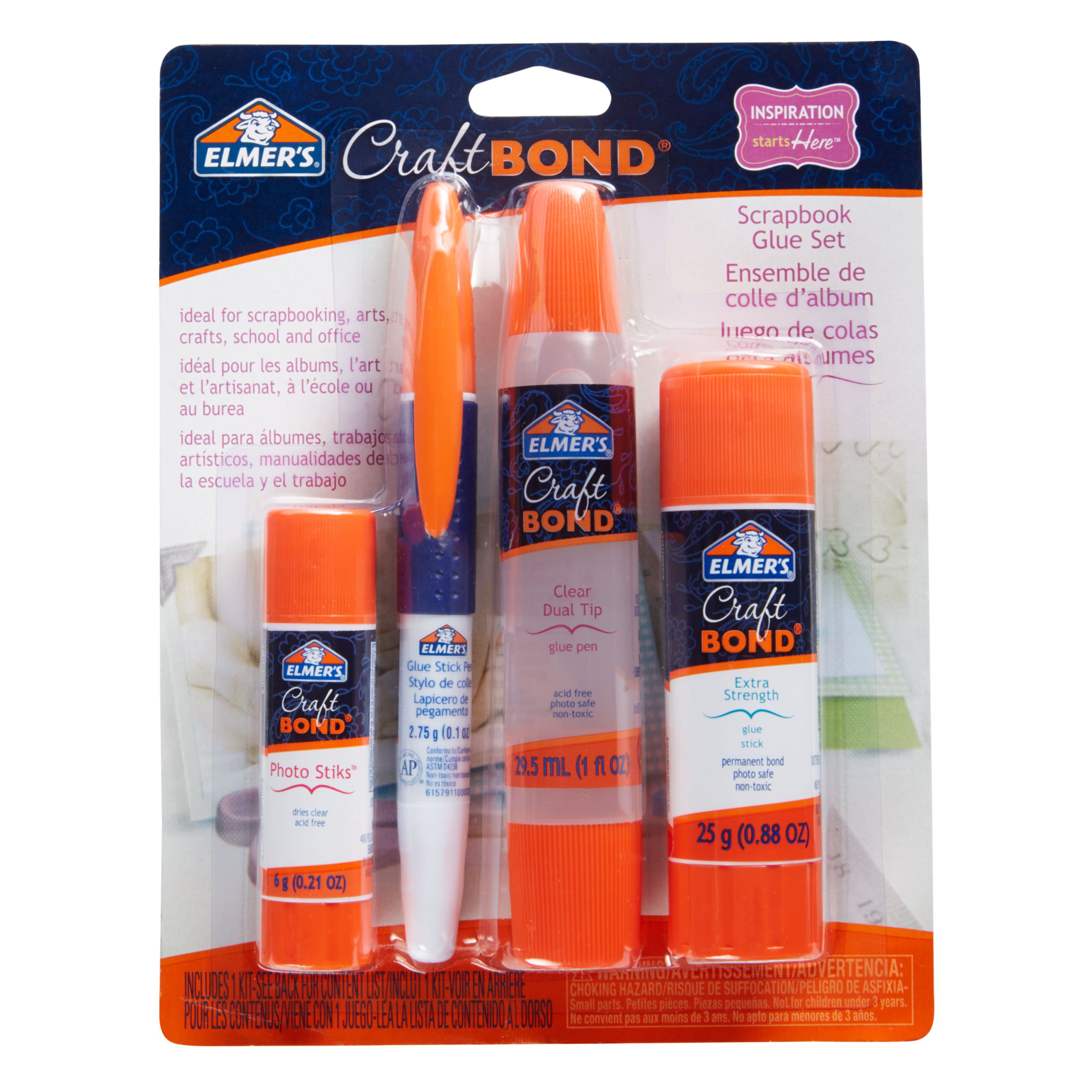 8 Pack: Elmer&#x27;s&#xAE; CraftBond&#xAE; Scrapbook Glue Set