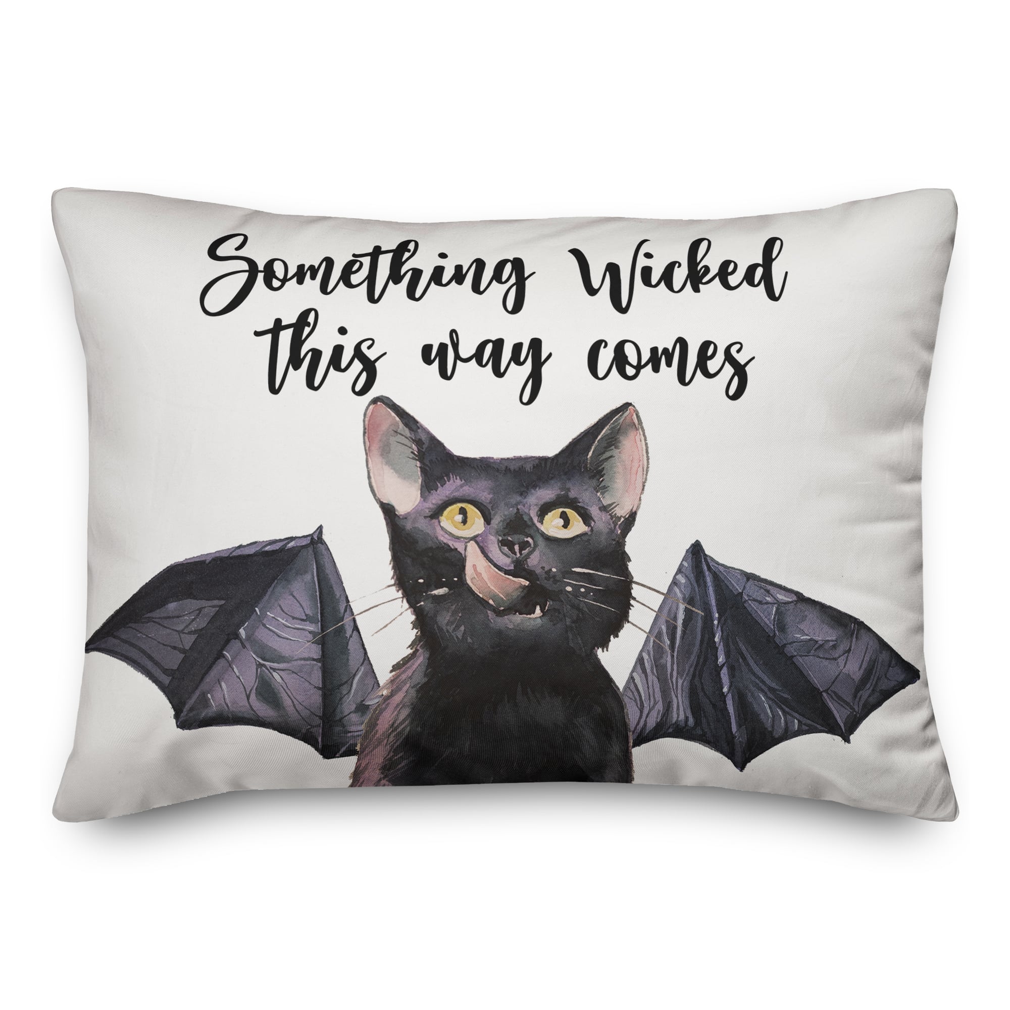 Scaredy Cat Halloween Bat Pillow with HeatnBond - Therm O Web