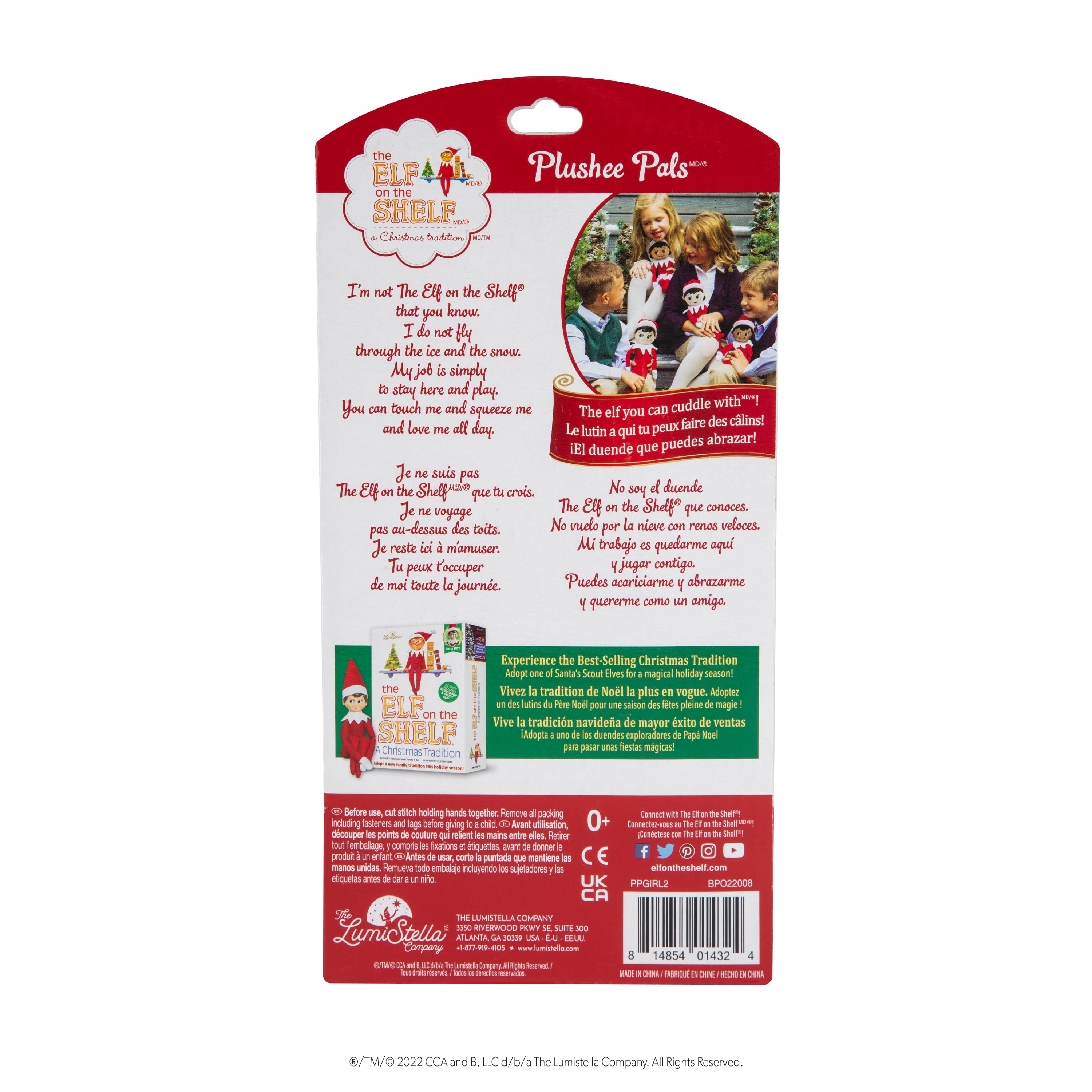 The Elf on the Shelf&#xAE; Plushee Pals&#xAE; Girl Elf Toy