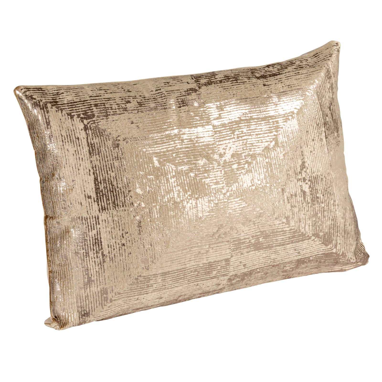 Hello Honey® Gold & Sand Aureate Sands Velvet Lumbar Pillow