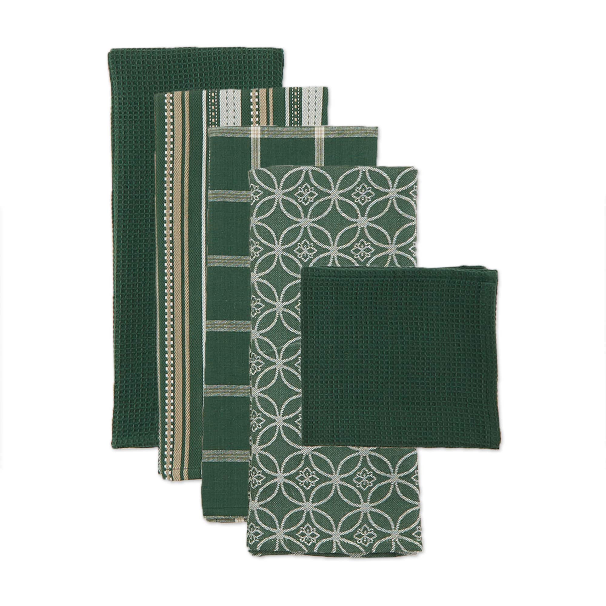DII&#xAE; Dish Towel &#x26; Dishcloth Set