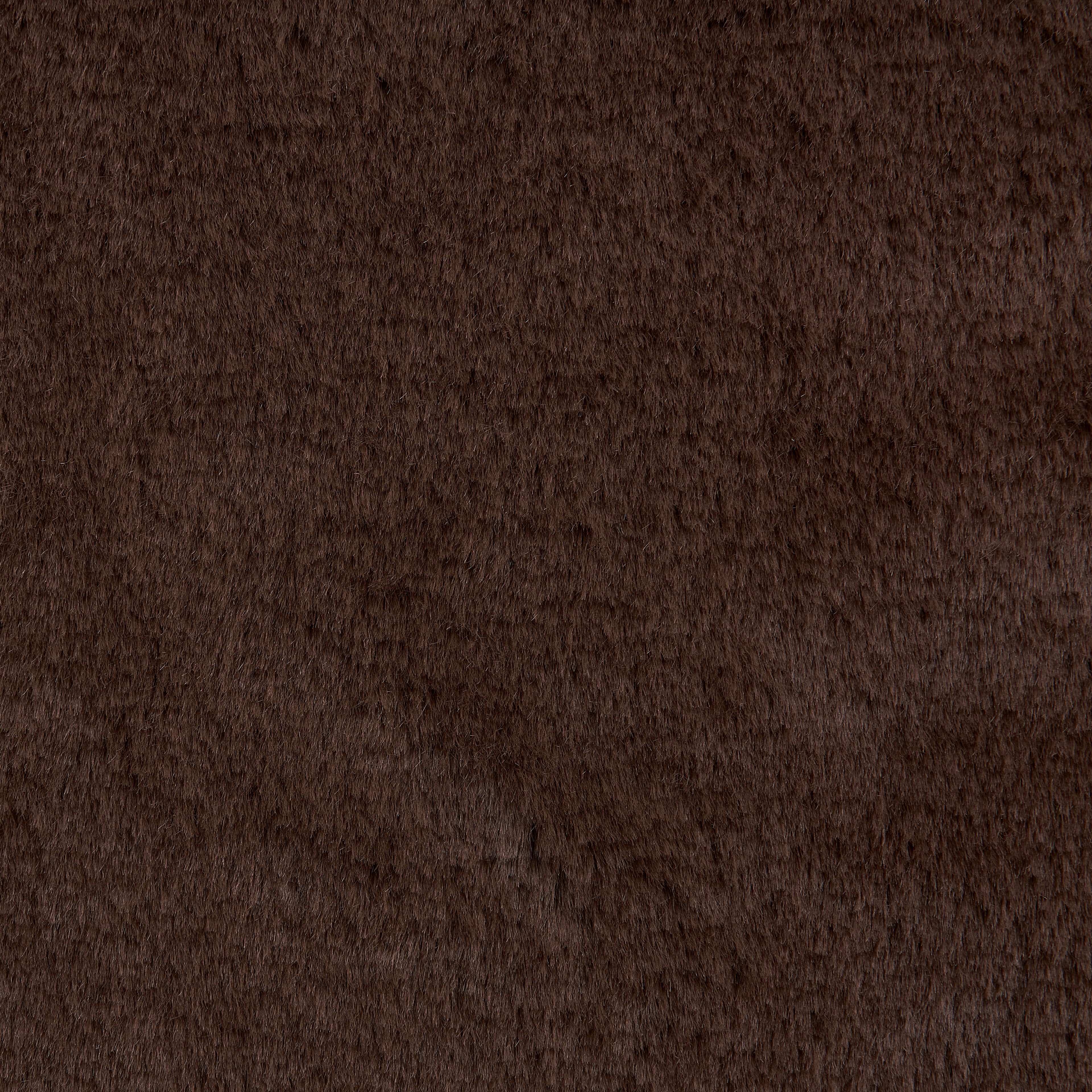 Brown Faux Fur Fabric Squares for Crafts, Sewing, Patchwork (18x18