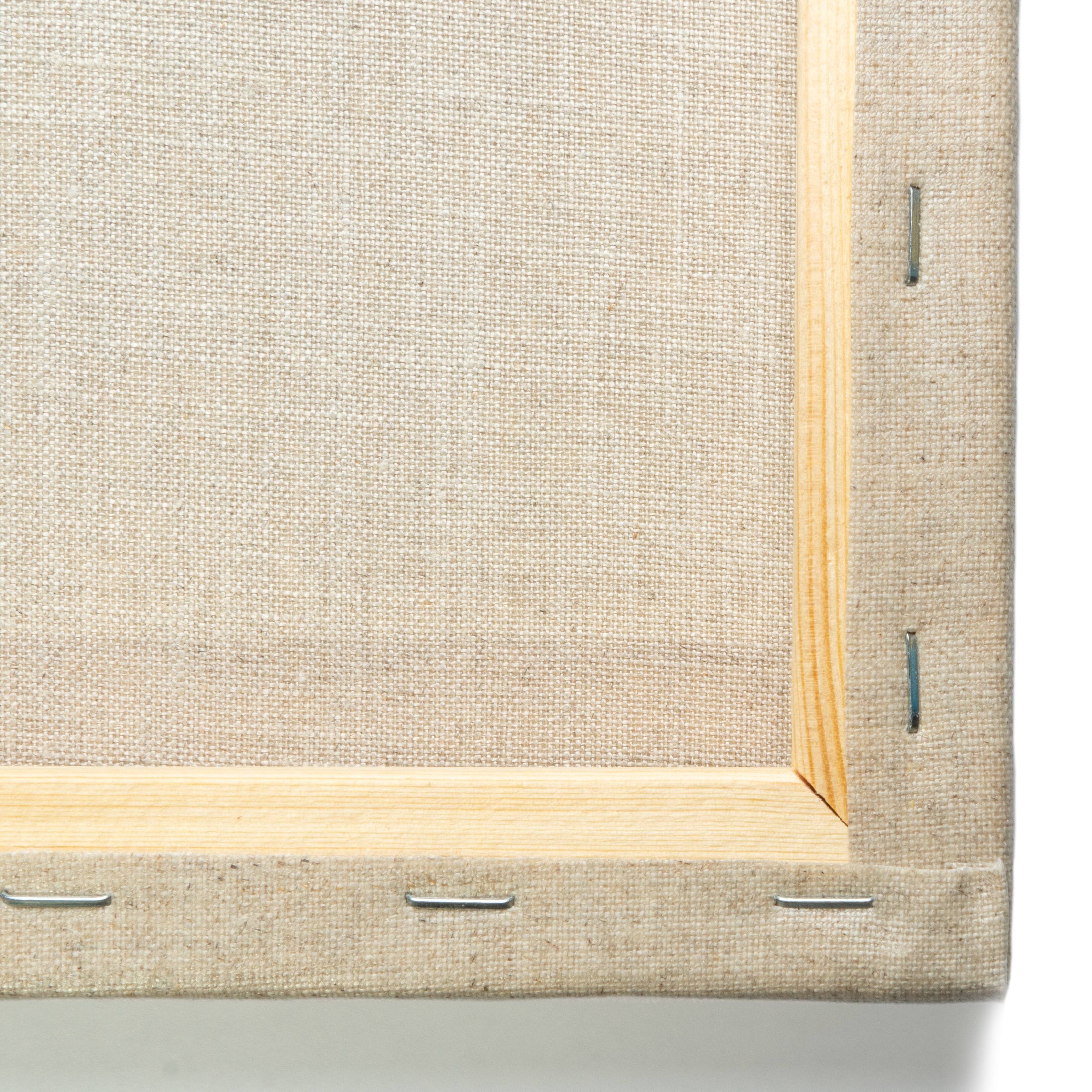 Wexel Art Beige Linen Gesso Primed Canvas