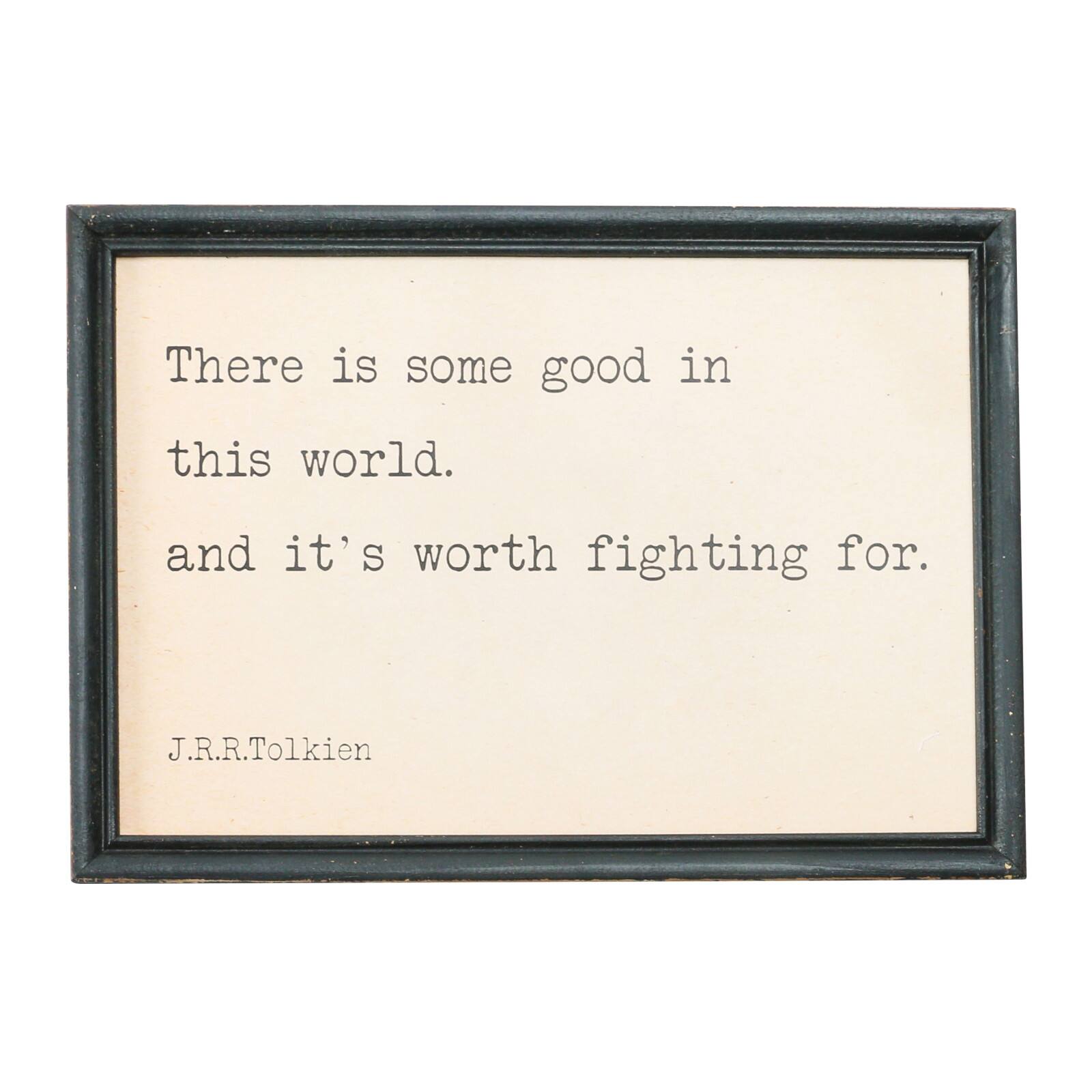 Hello Honey® Inspirational Quotes Wooden Framed Wall Sign Set