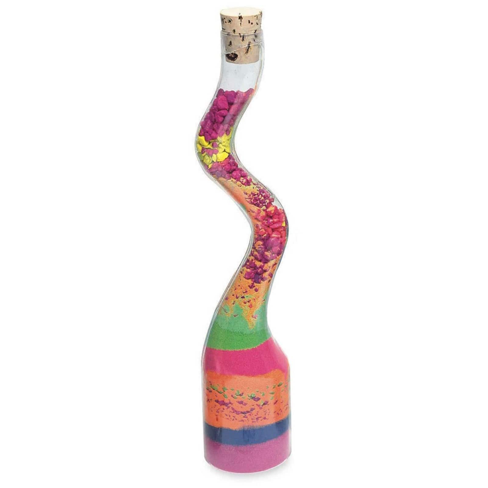 S&S® Worldwide Tall Neck Sand Art Bottles, 6ct.