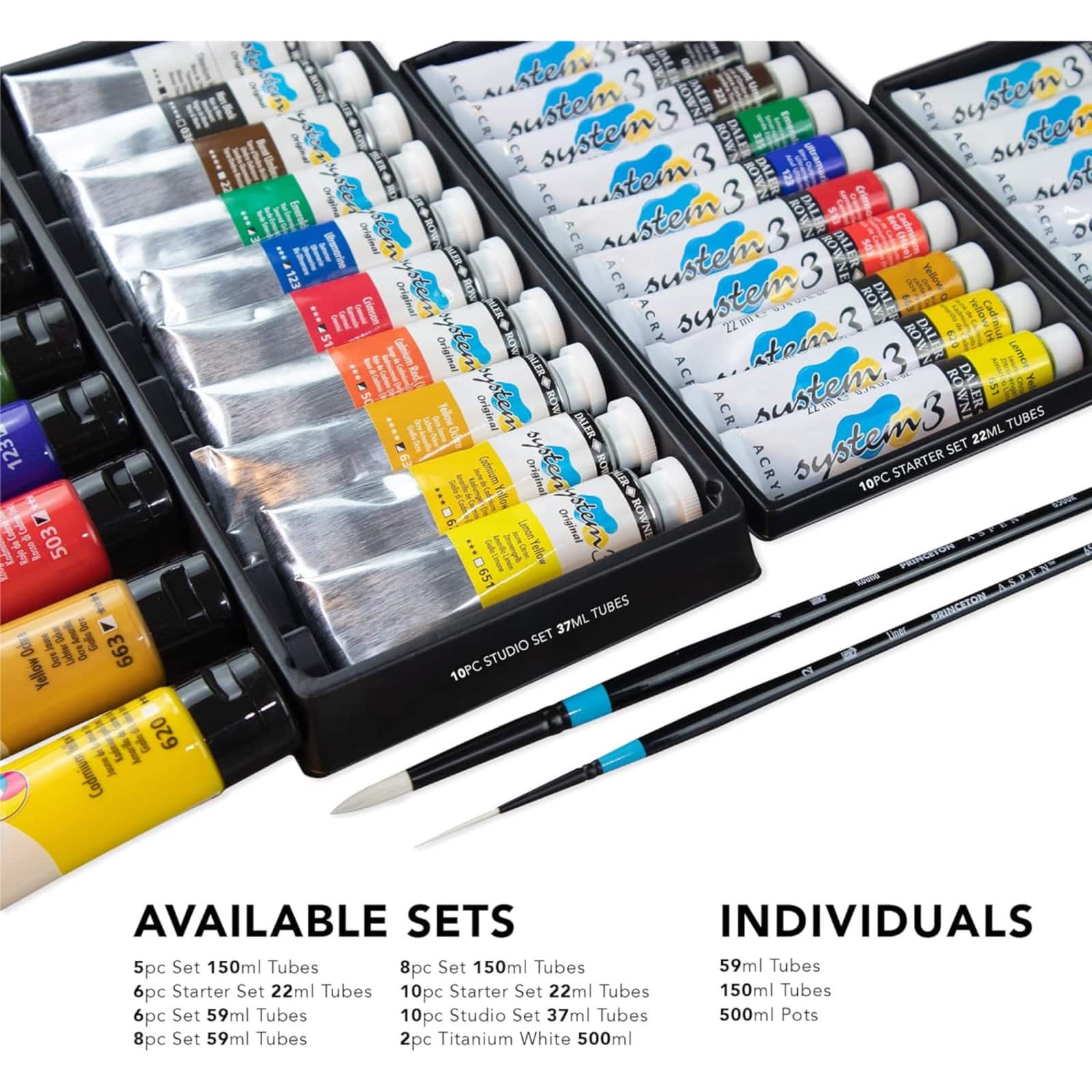 Daler-Rowney® System 3 Original Acrylic Process Color Set