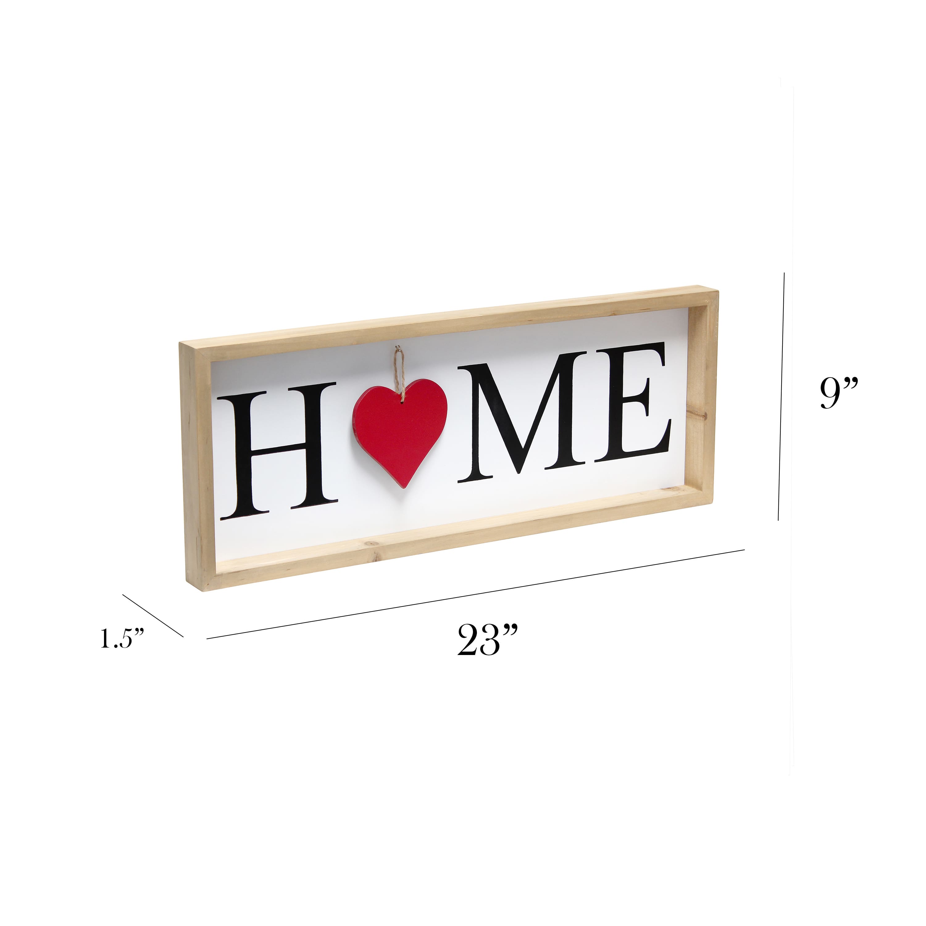 Elegant Designs Interchangeable Symbol Home Framed Sign