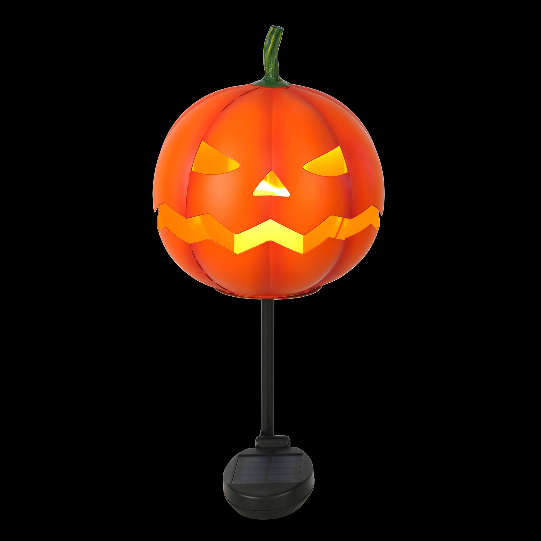 Warm White Solar Jack-O'-Lantern Stake Light by Ashland®
