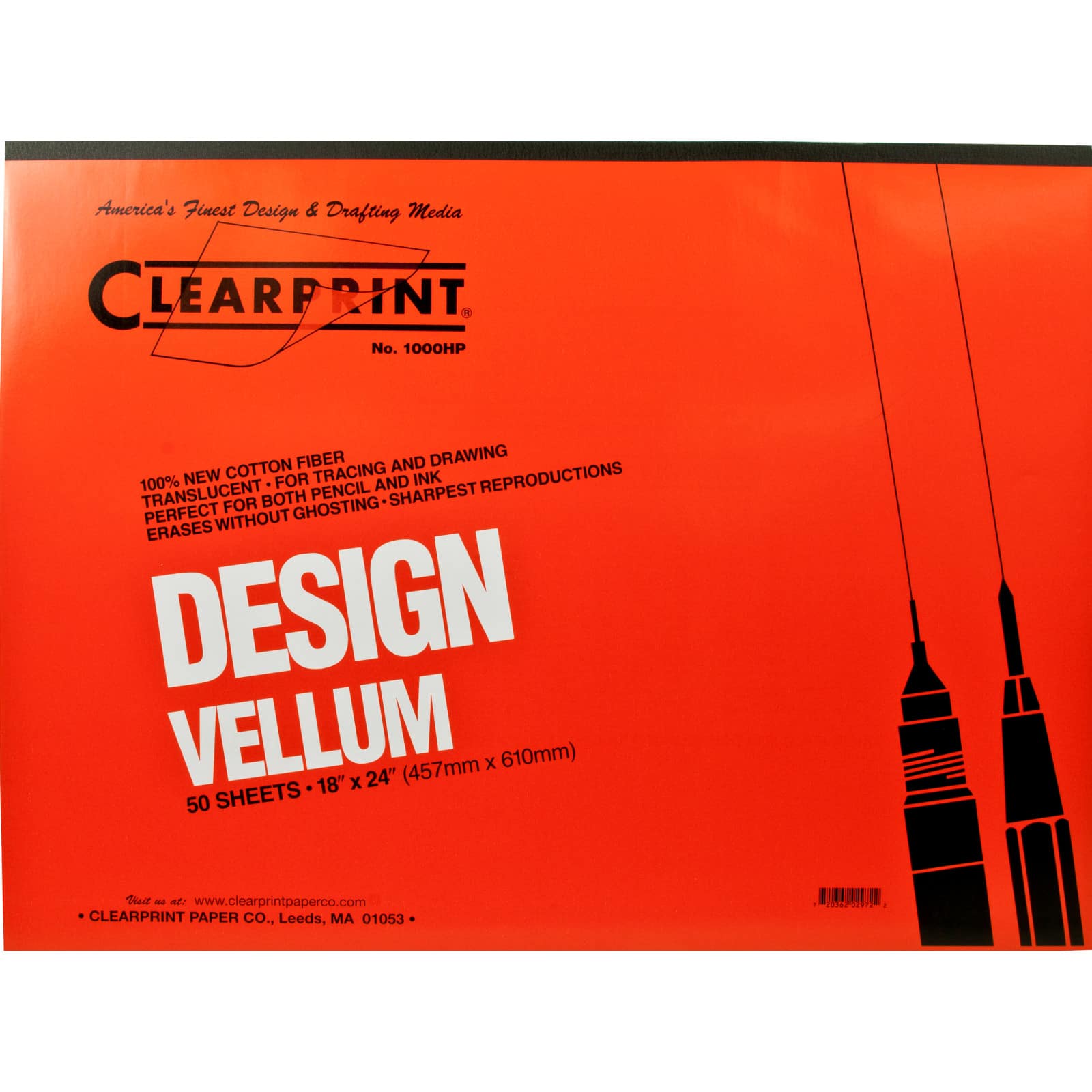 Clearprint&#x2122; Design Vellum Pad, Unprinted