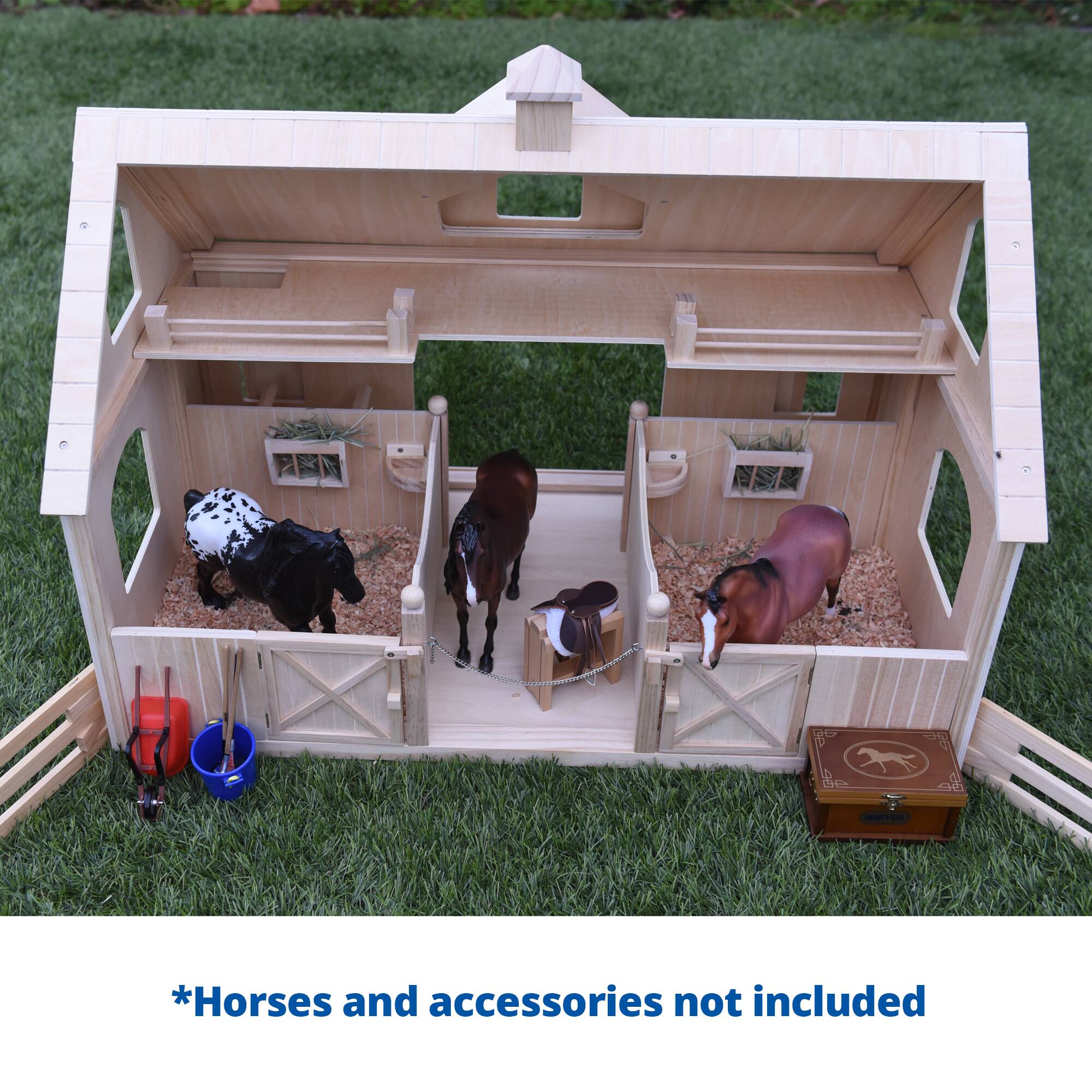 Breyer Traditional Deluxe Wood Horse Barn With Cupola Toy Model | Michaels