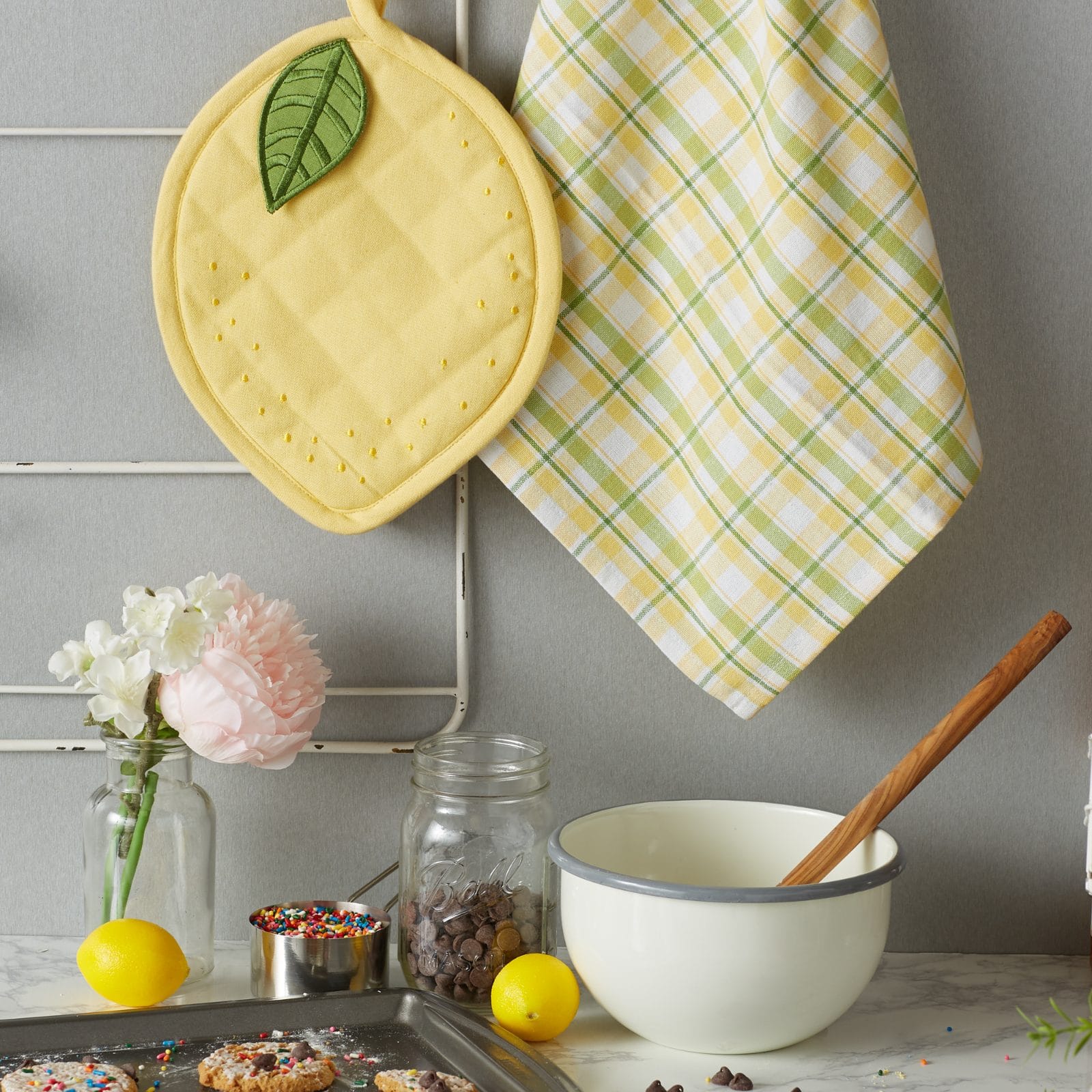 DII&#xAE; Lemon Potholder Gift Set