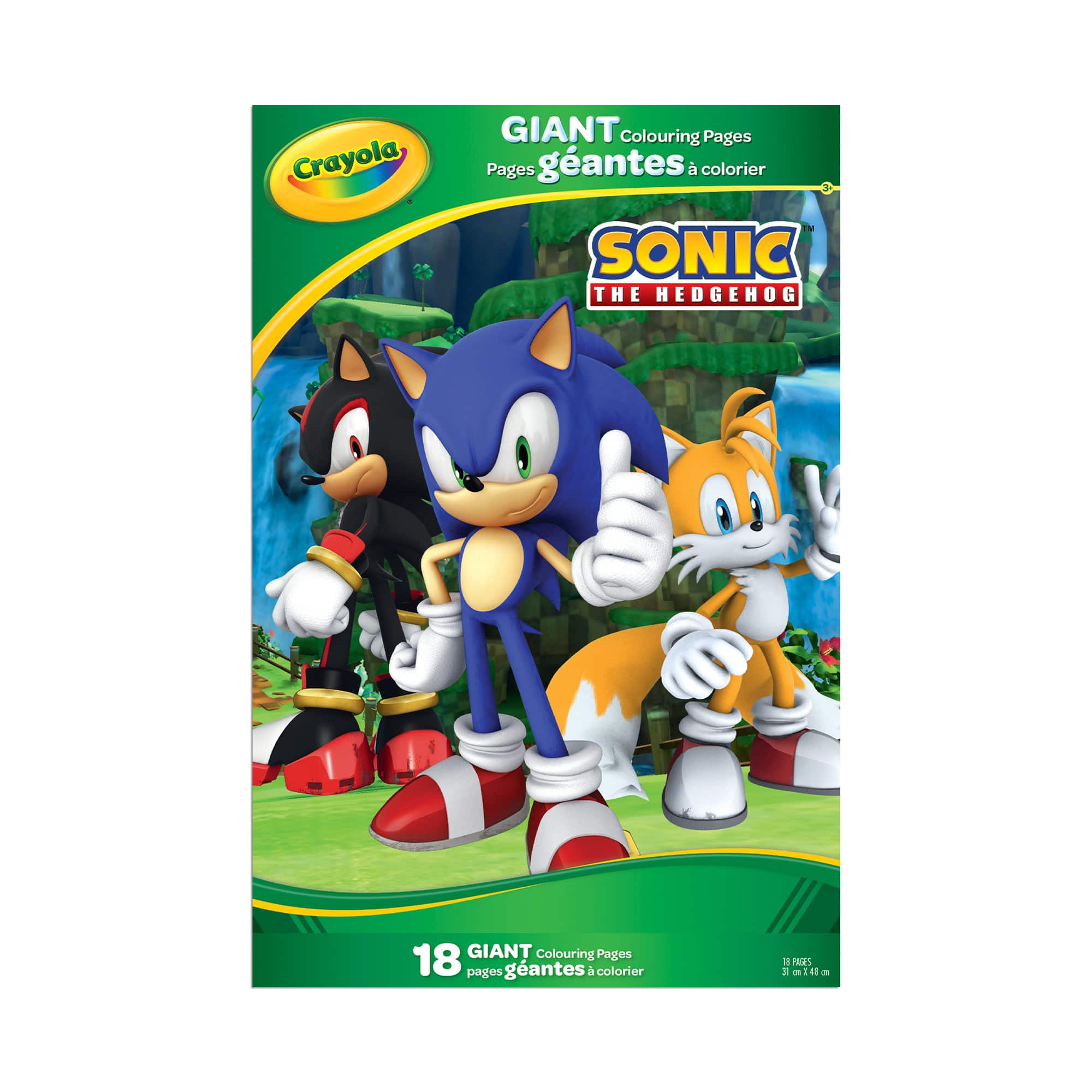 Crayola® Sonic the Hedgehog Giant Coloring Pages