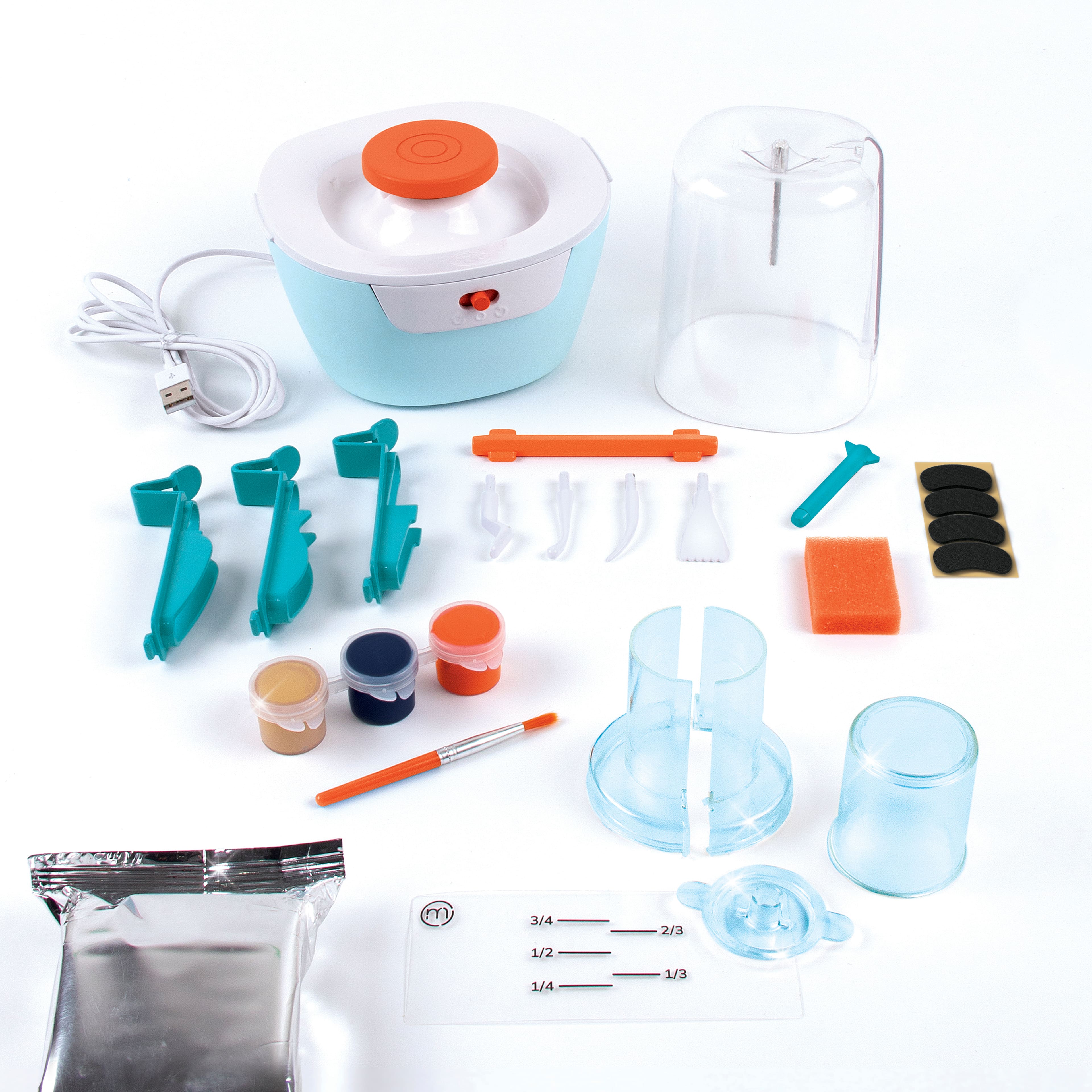 6 Pack: Make It Real™ Mini Pottery Studio