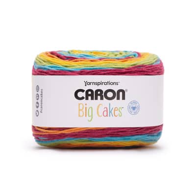 Caron Big Cakes Summer Berry Tart. Newest Spring Colors Yarn