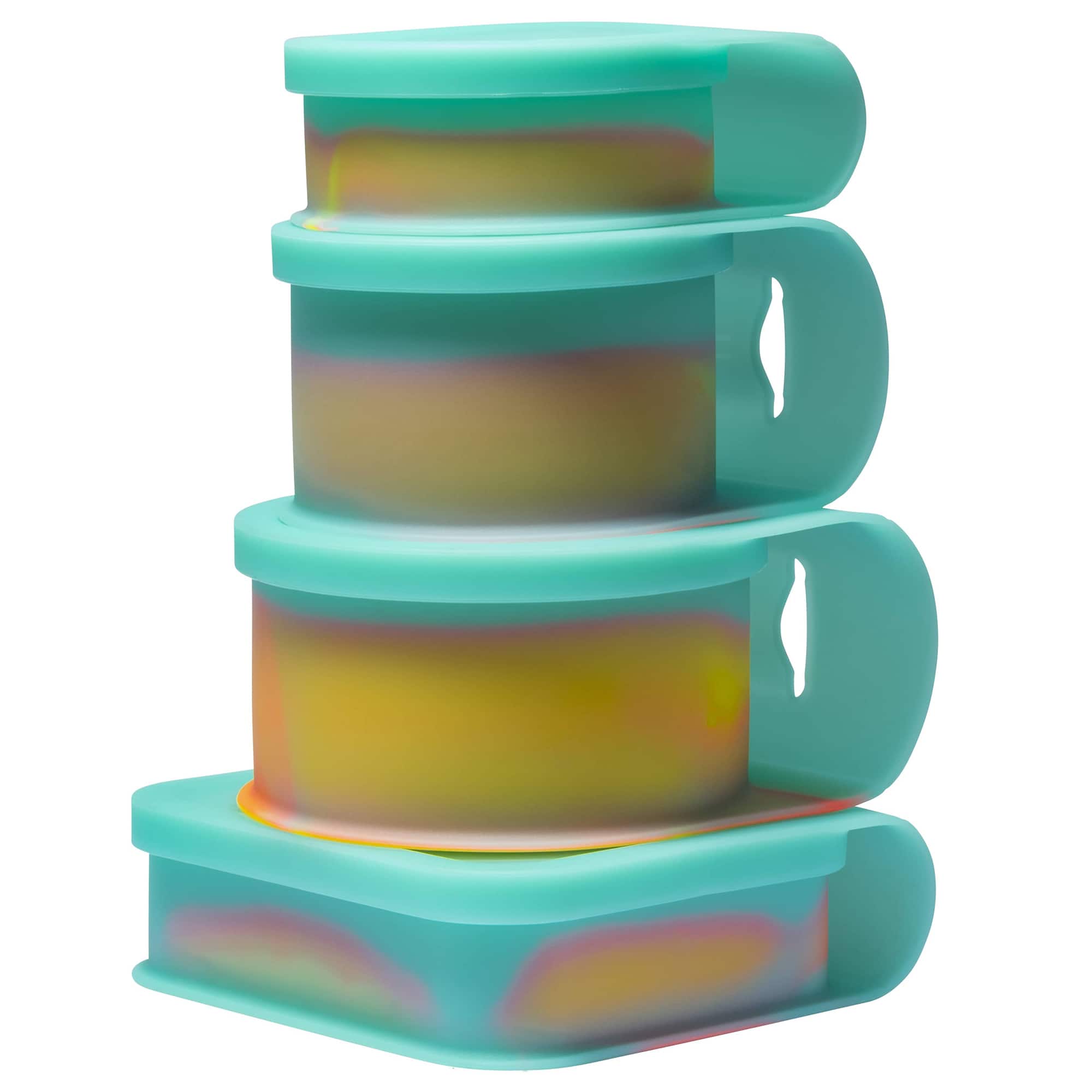 Silipint® 4-Piece Silicone Go Go Bowl Set