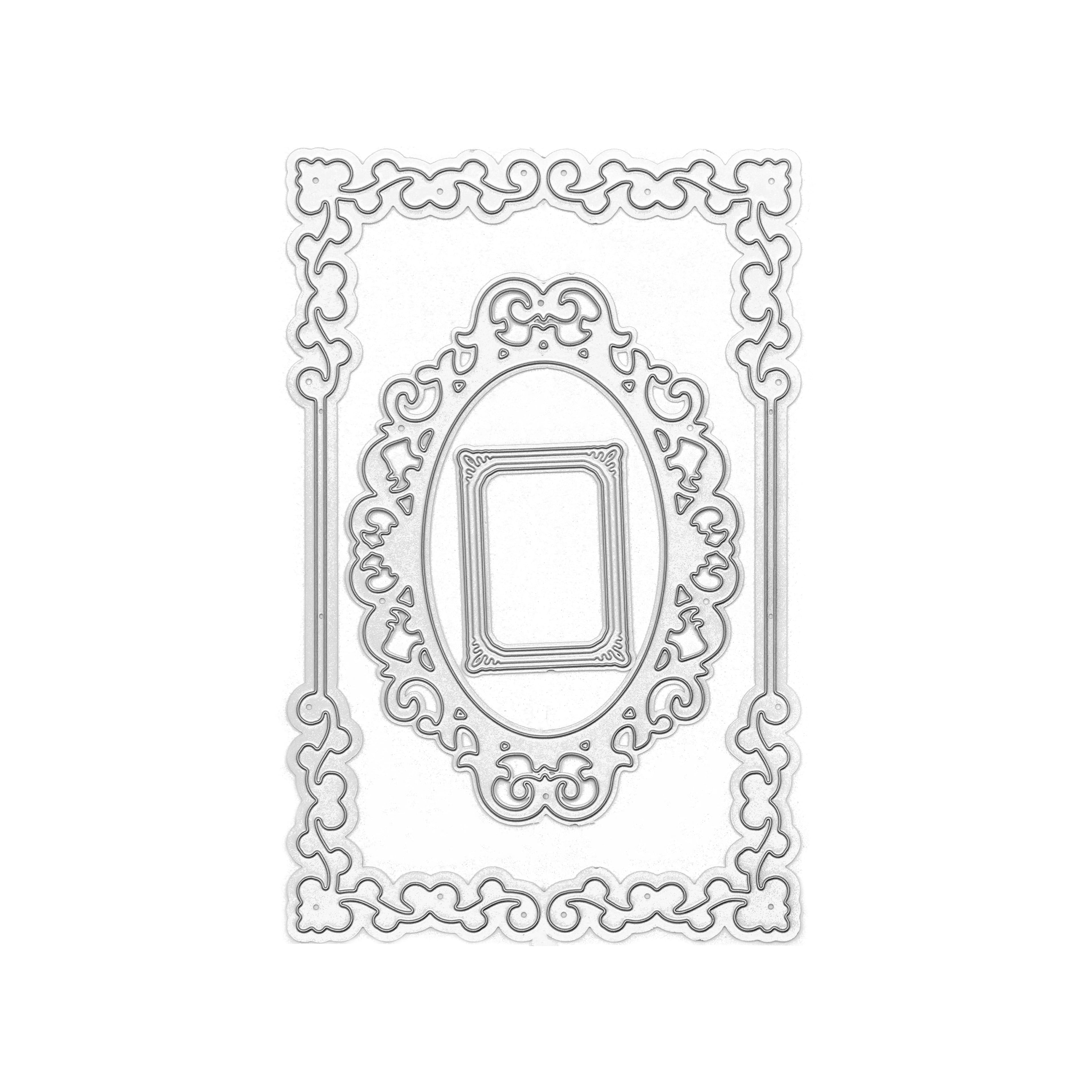 6 Pack: Ornate Frames Cutting Die Set by Recollections™