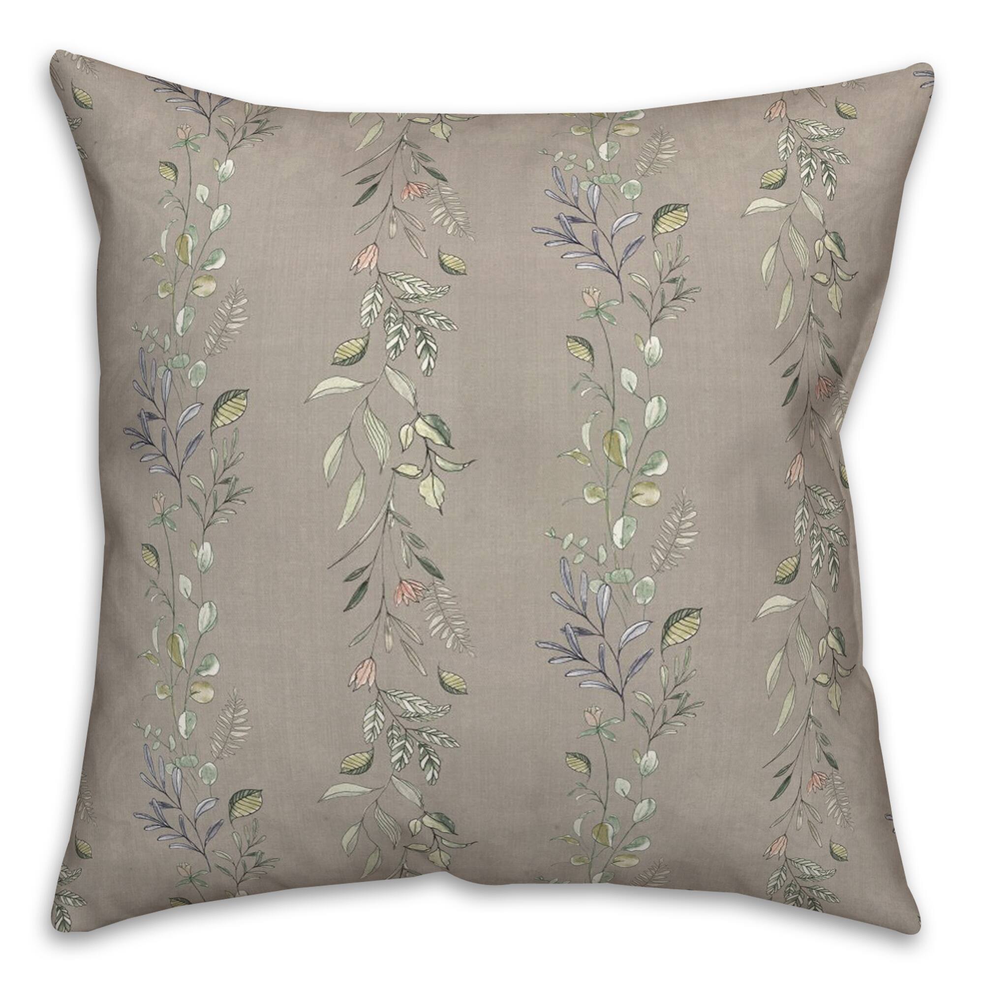 Vines Throw Pillow