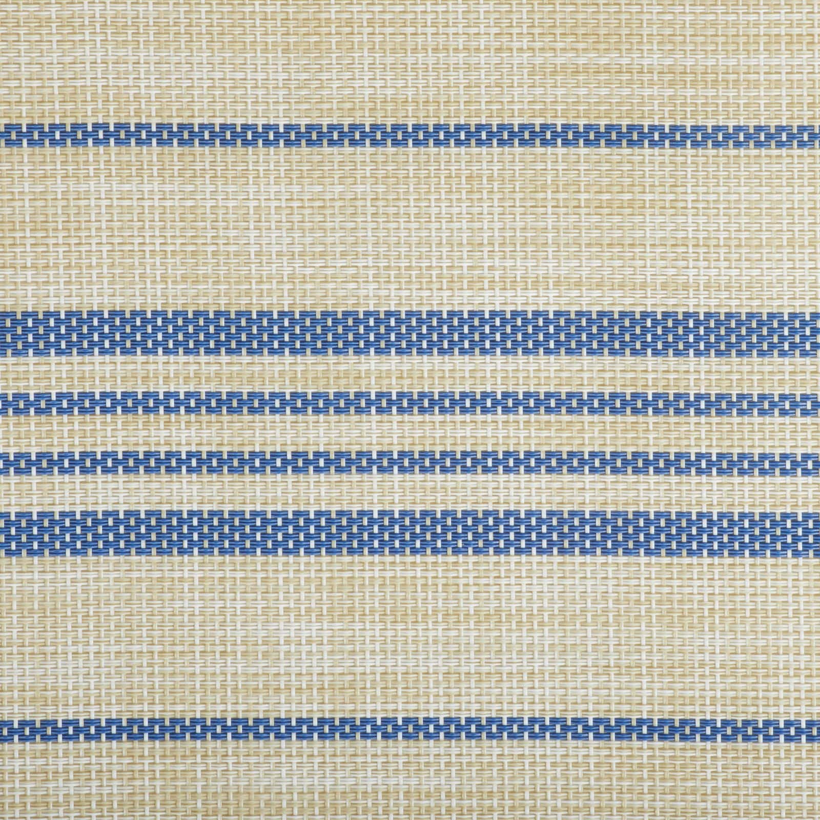DII® French Blue Striped Farmhouse Woven Placemat Set, 6ct.