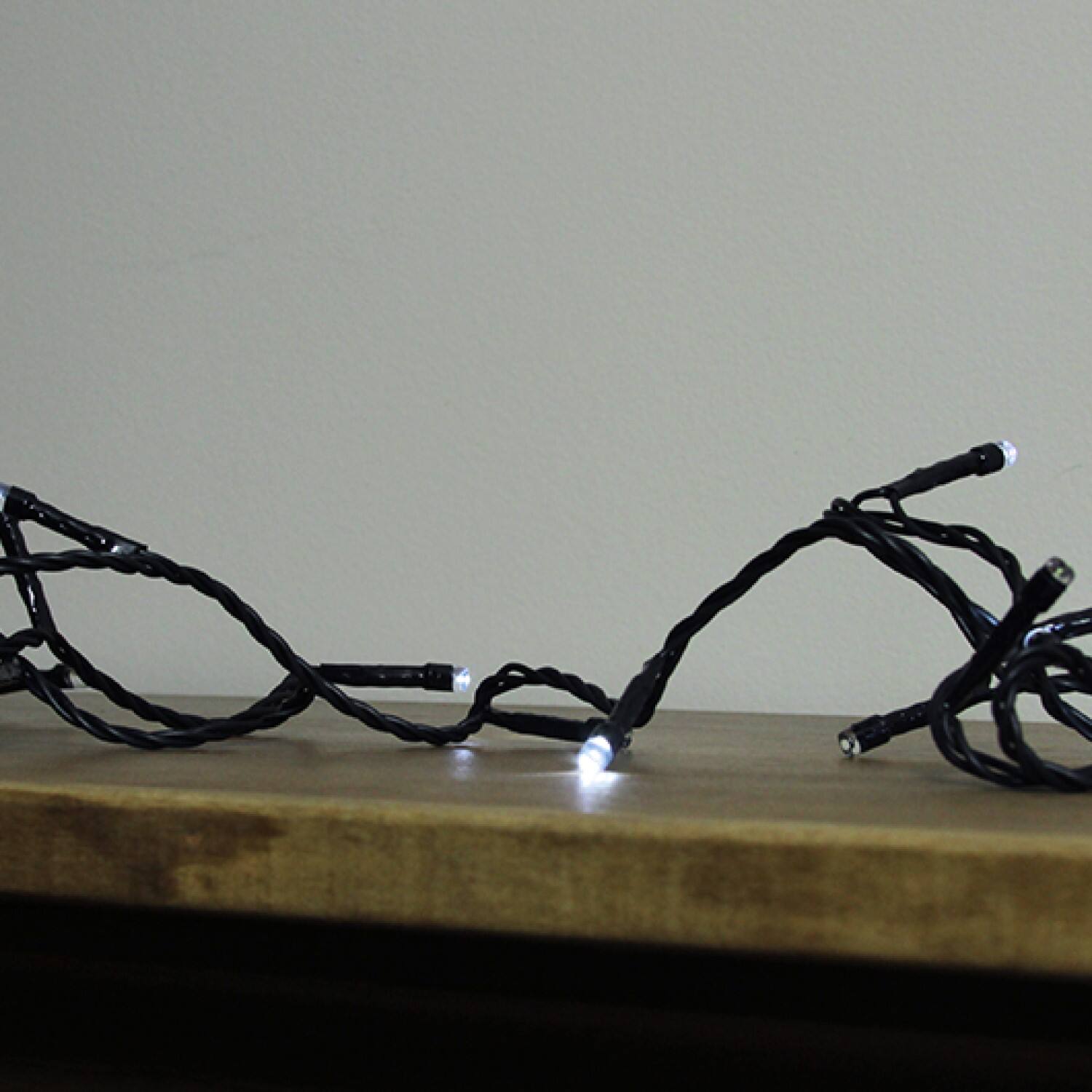 368ct. White LED 8-Function Christmas String Lights